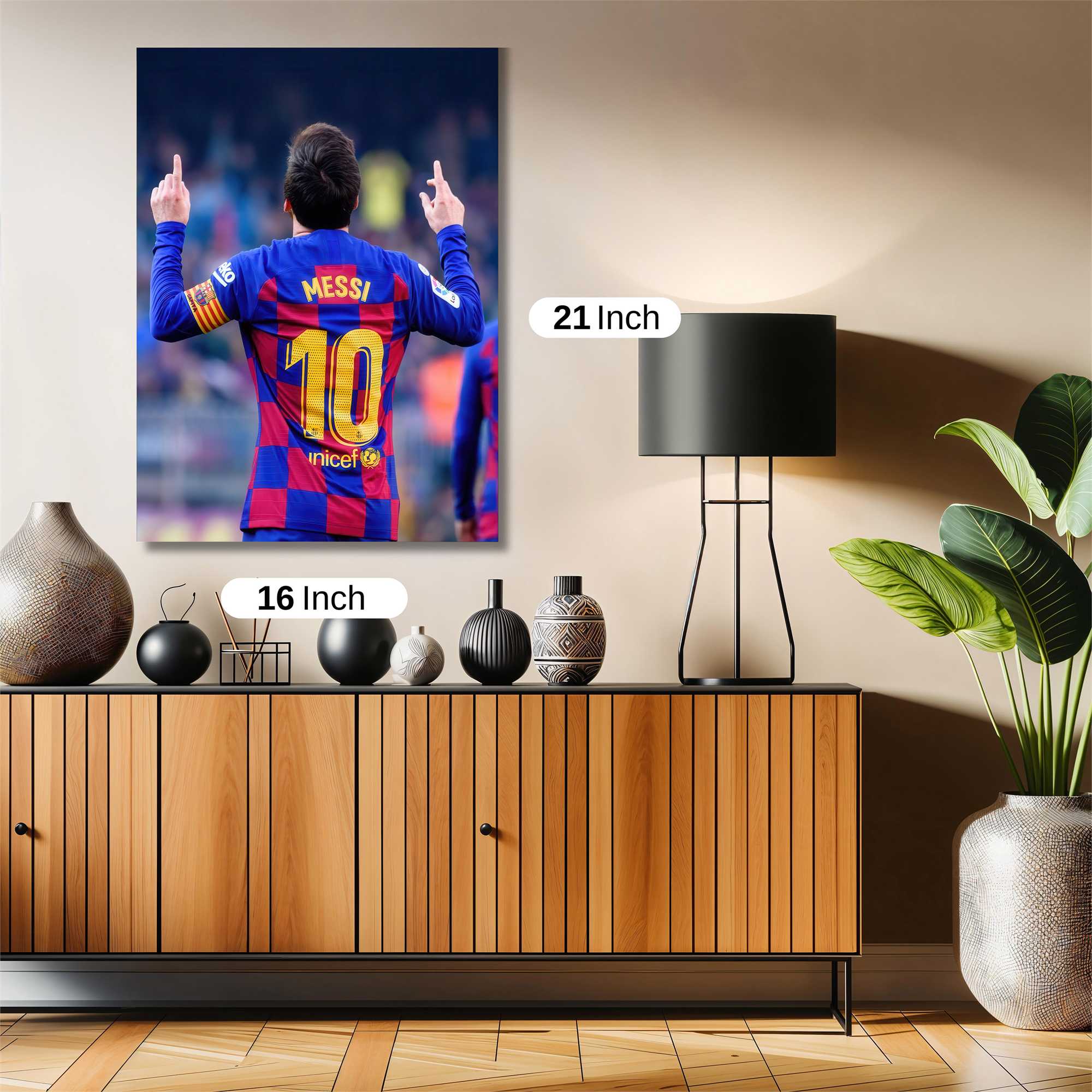Messi Majestic Safe Wall Magnetic / M