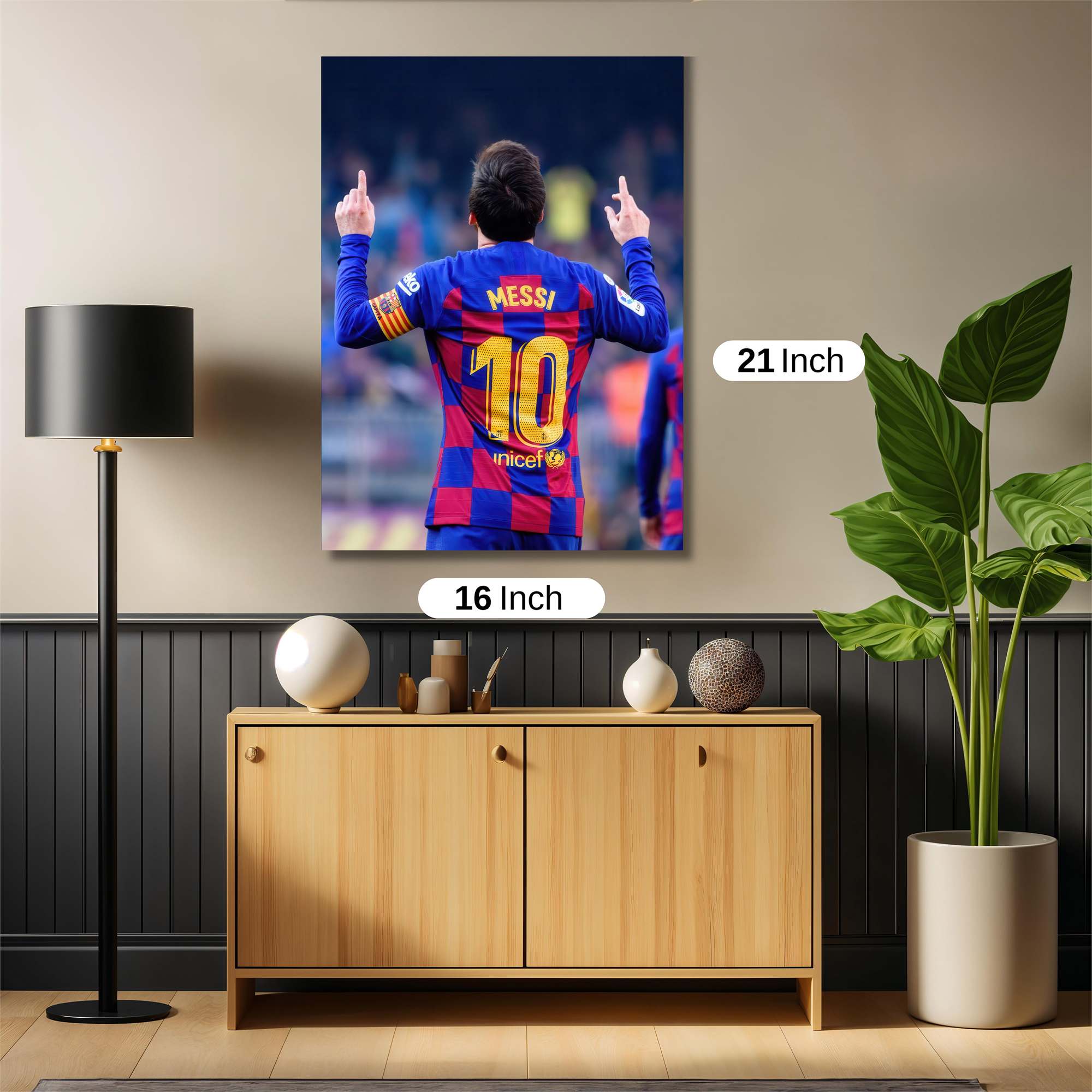 Messi Majestic Safe Wall Magnetic / M