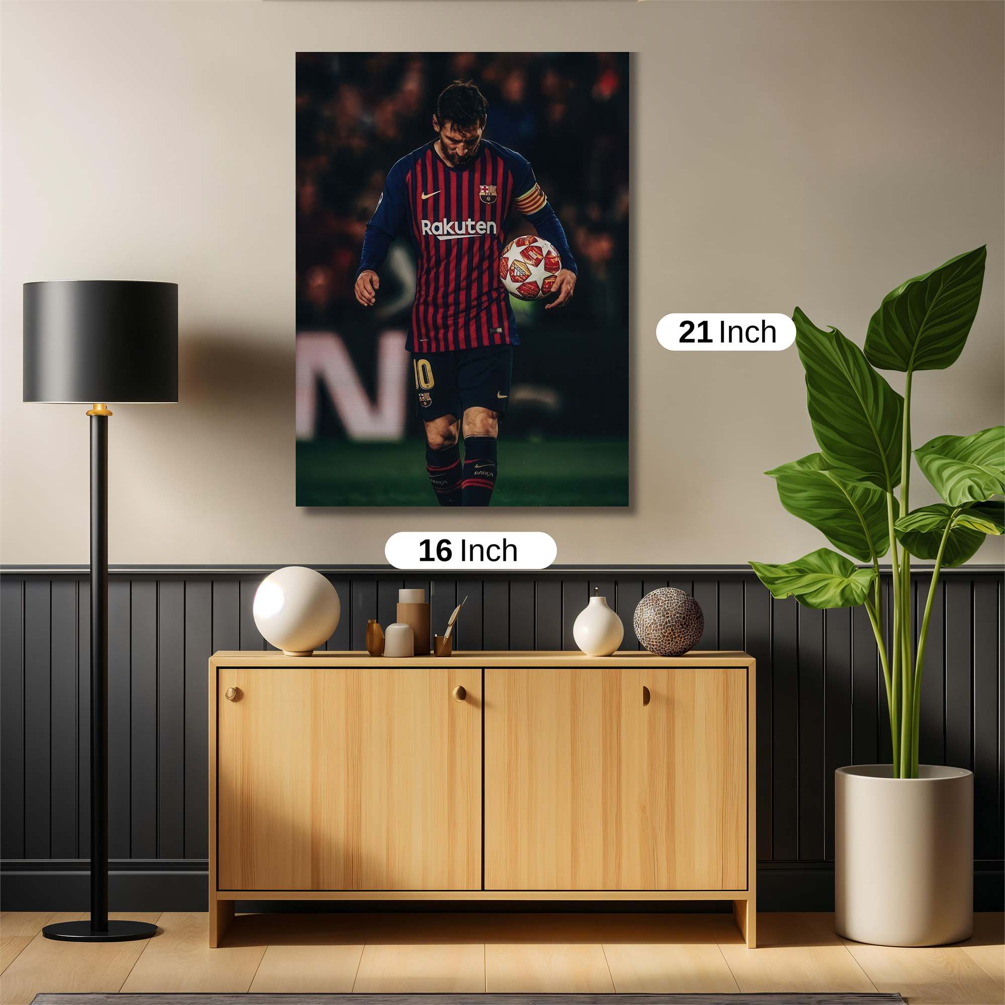 Messi Mournful Safe Wall Magnetic / M