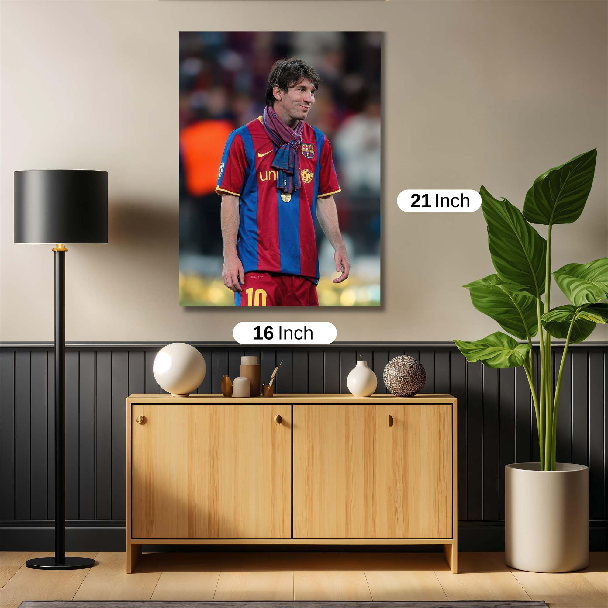 Messi Melancholy Safe Wall Magnetic / M