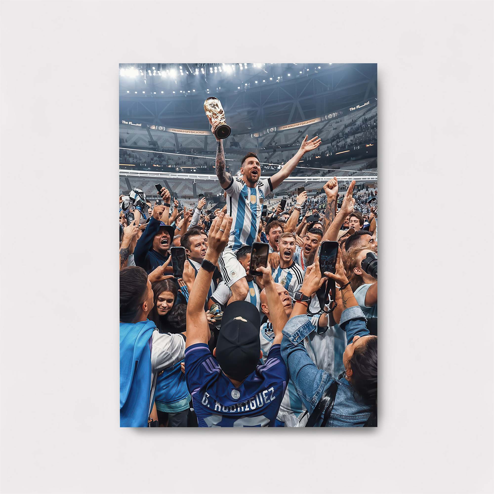 Messi Triumphant Safe Wall Magnetic / M