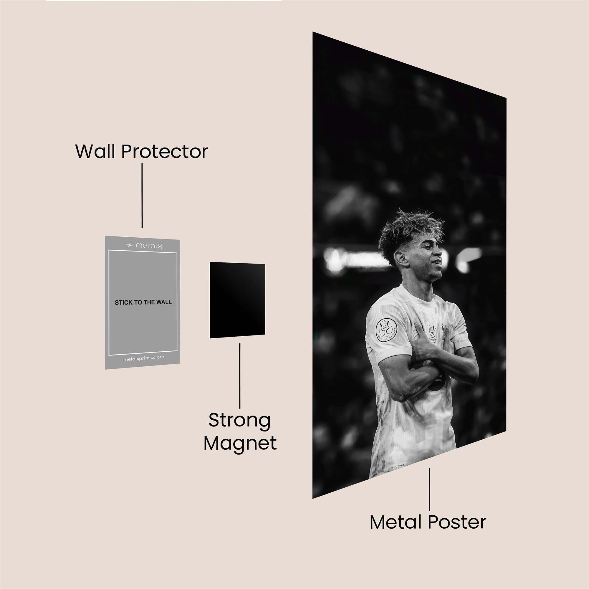 Saka Serene Safe Wall Magnetic / M