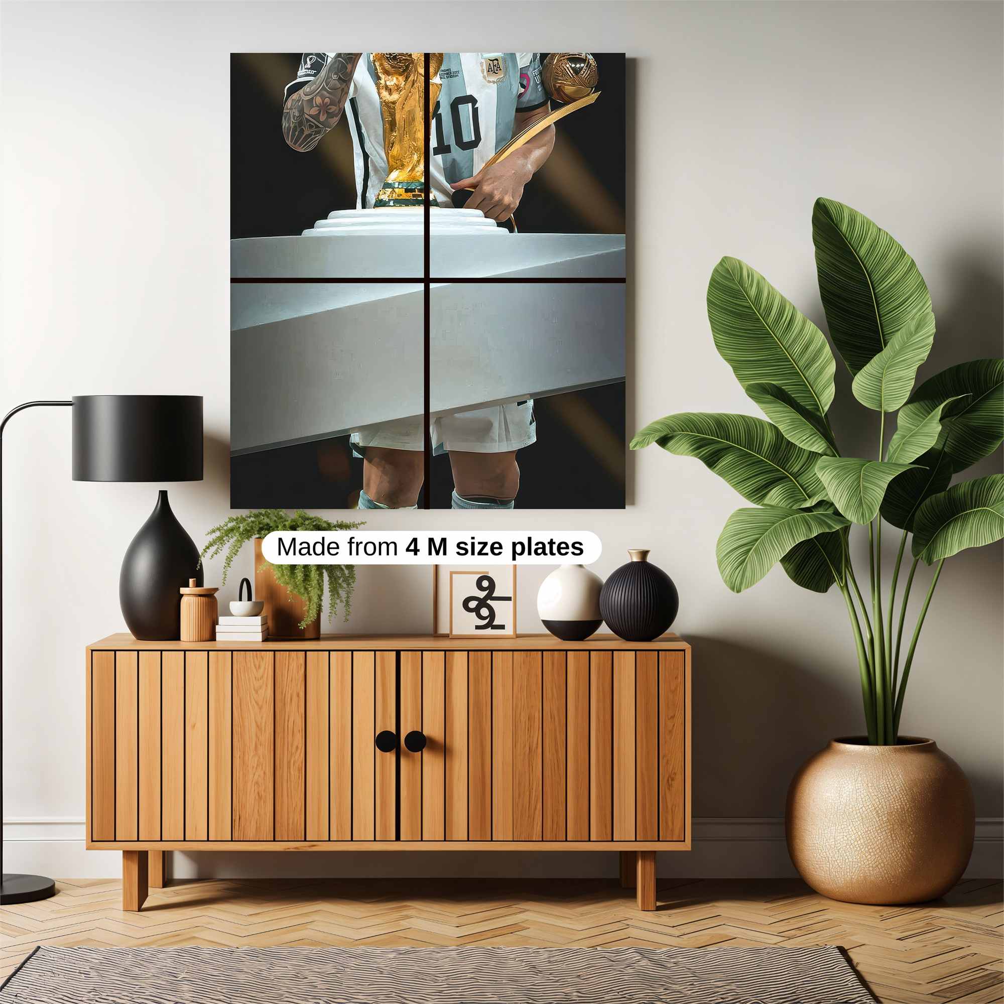 Messi Triumphant Safe Wall Magnetic / M