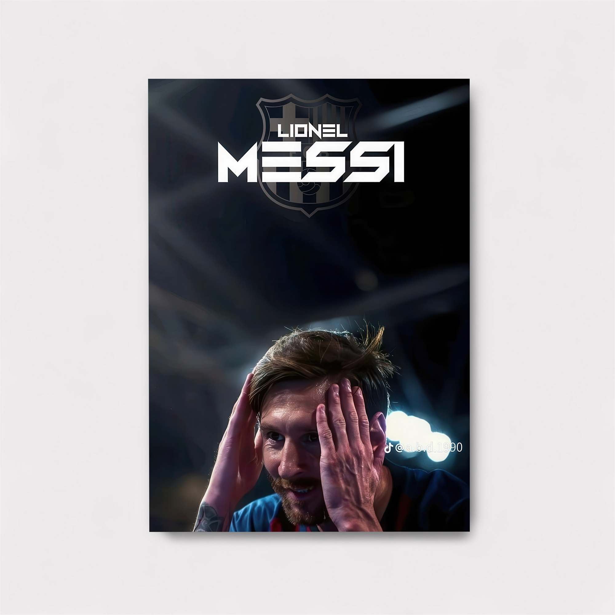 Messi Triumphant Safe Wall Magnetic / M