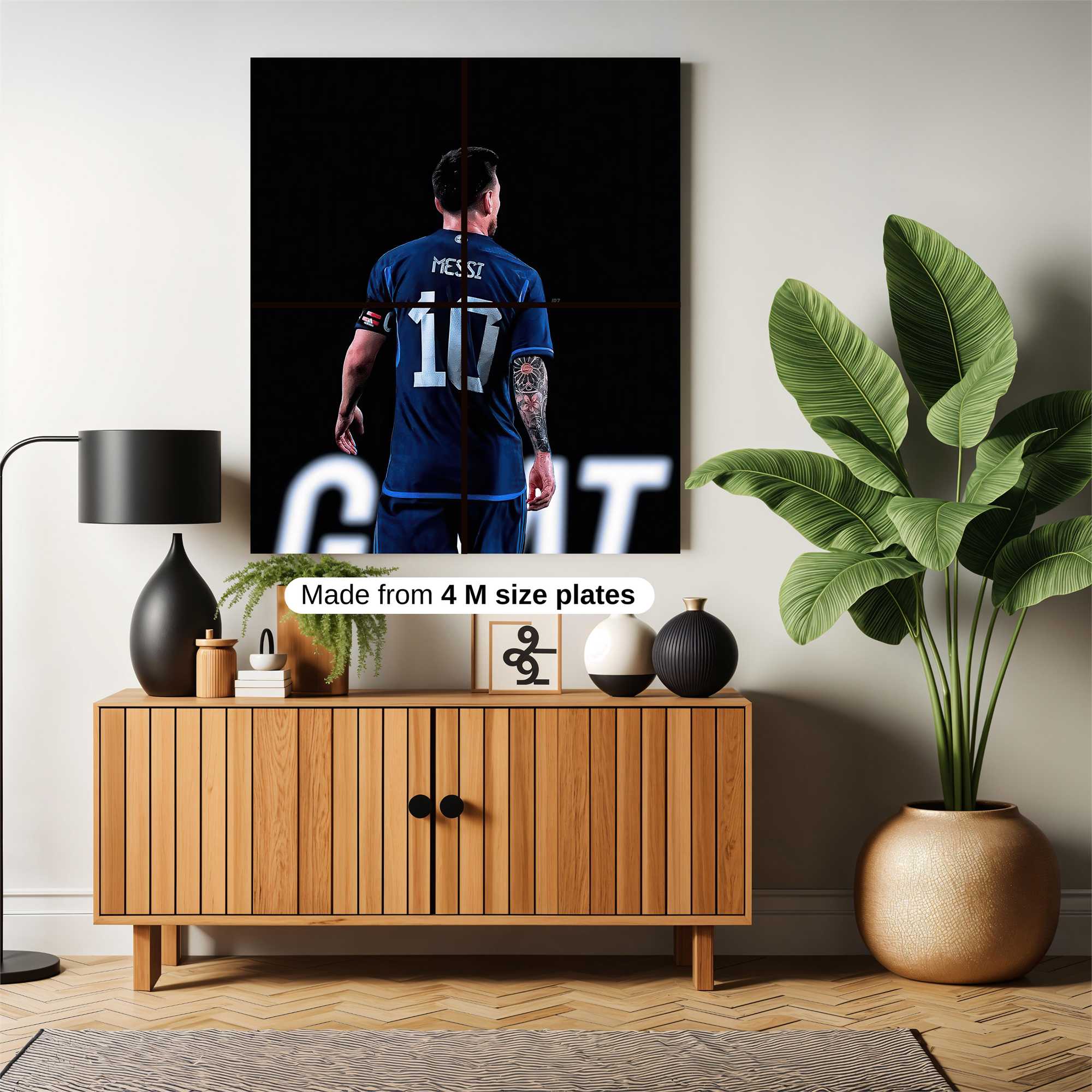 Messi Majesty Safe Wall Magnetic / M