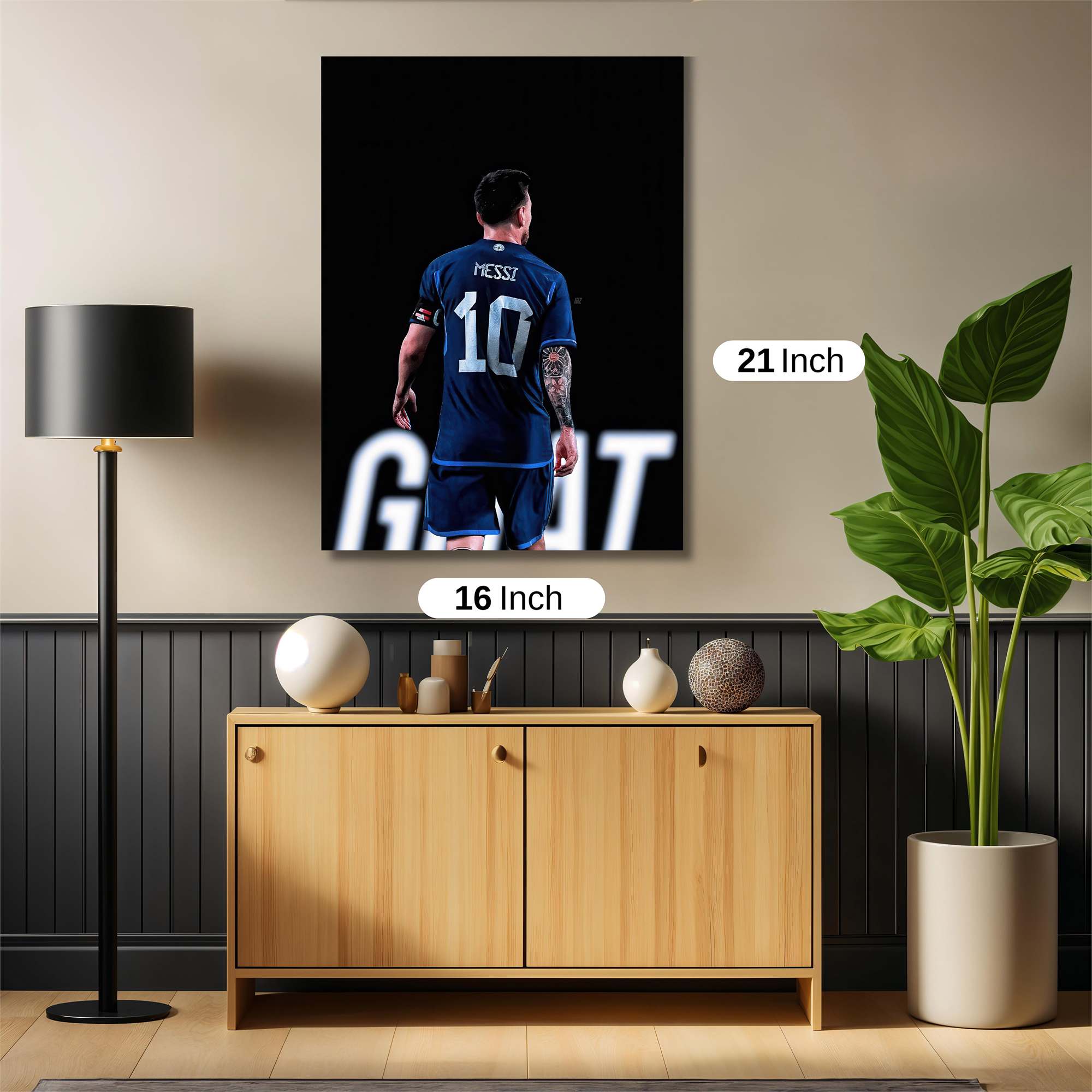 Messi Majesty Safe Wall Magnetic / M