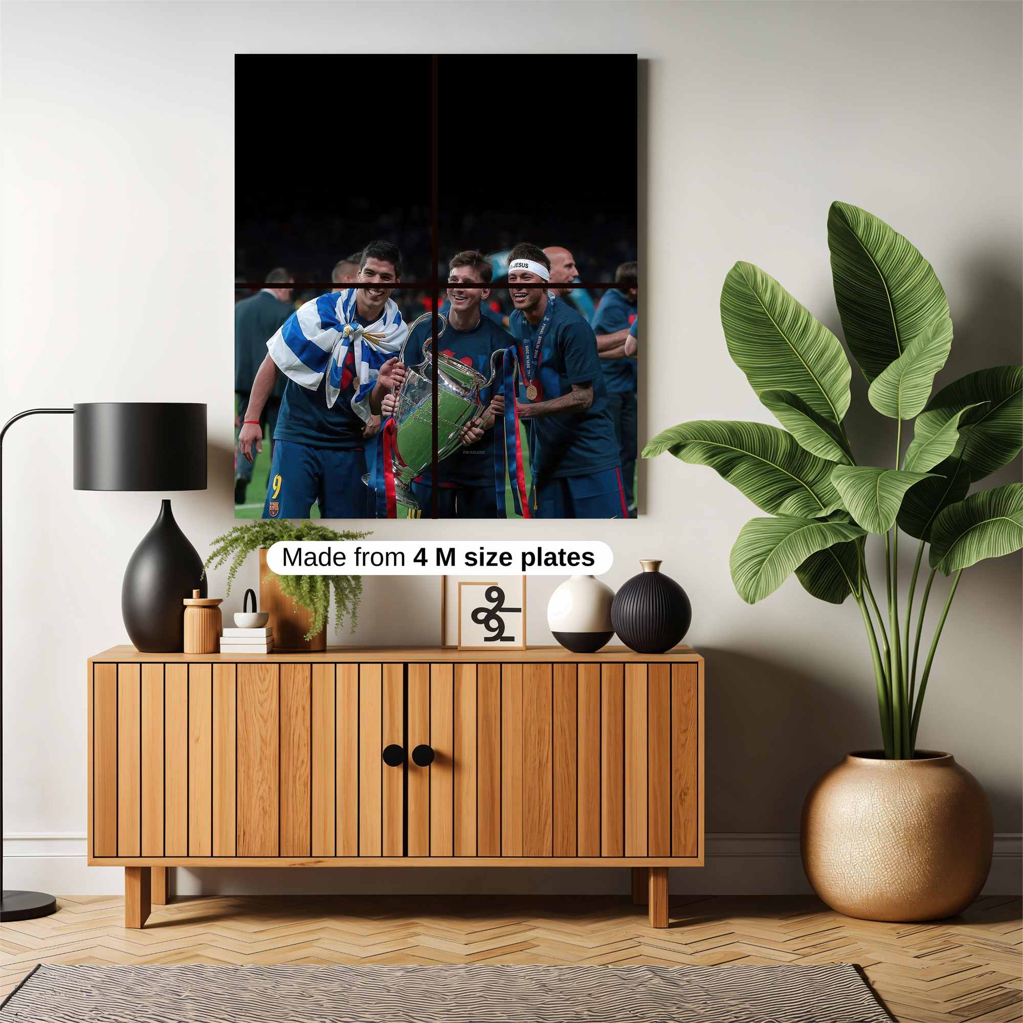 Messi Triumphant Safe Wall Magnetic / M