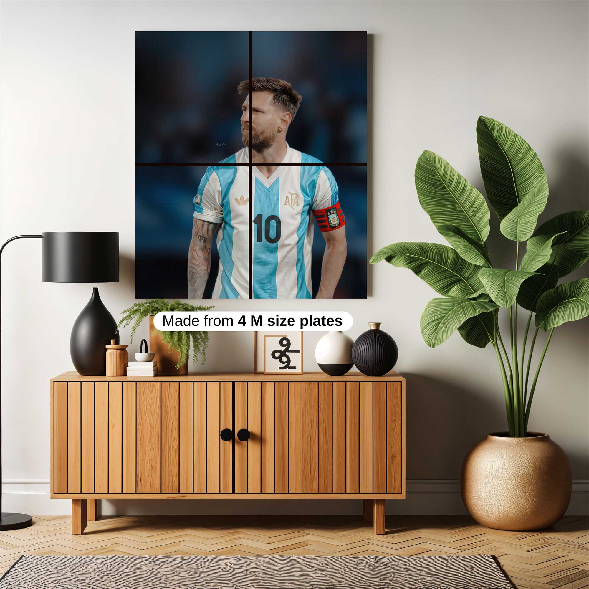 Messi Majestic Safe Wall Magnetic / M