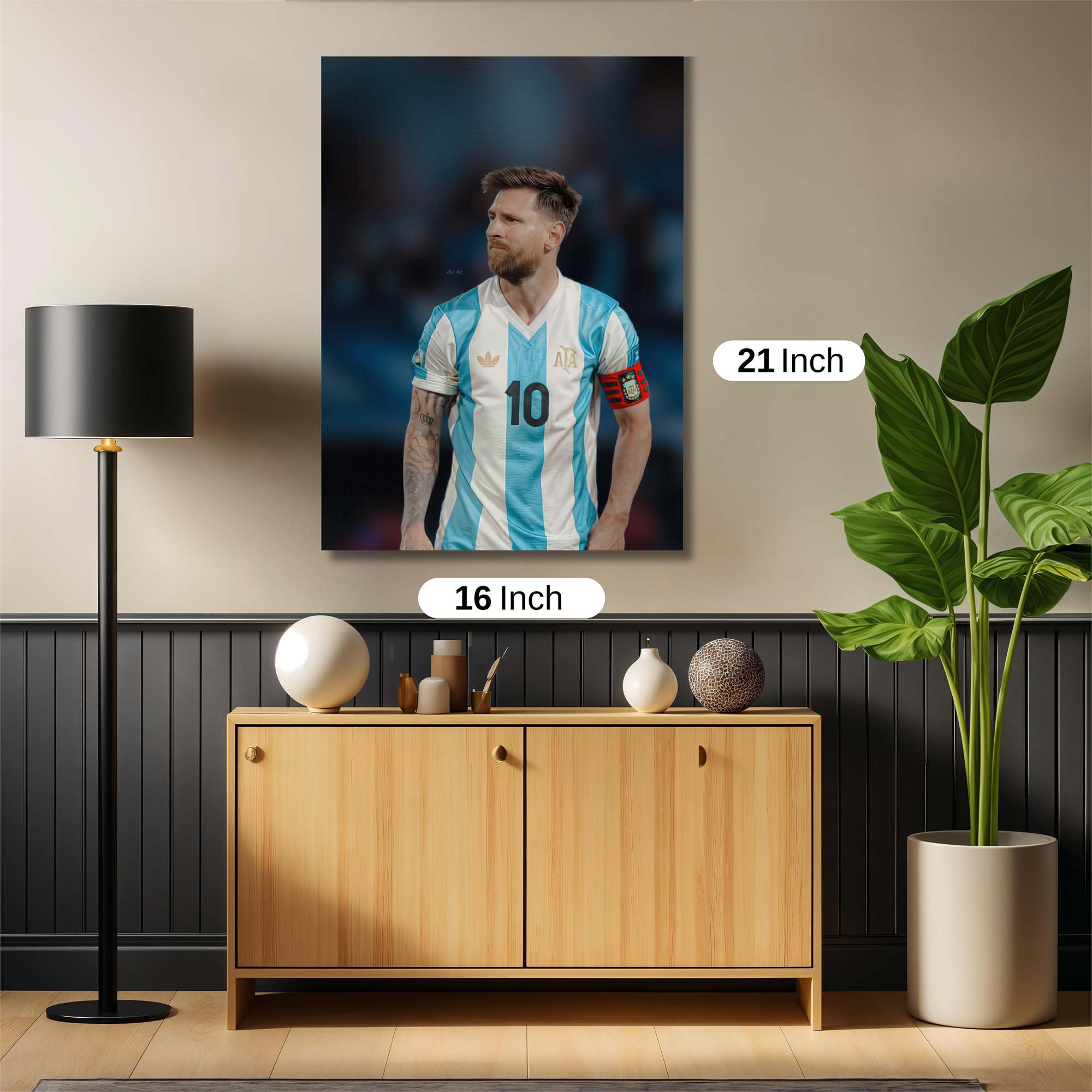 Messi Majestic Safe Wall Magnetic / M