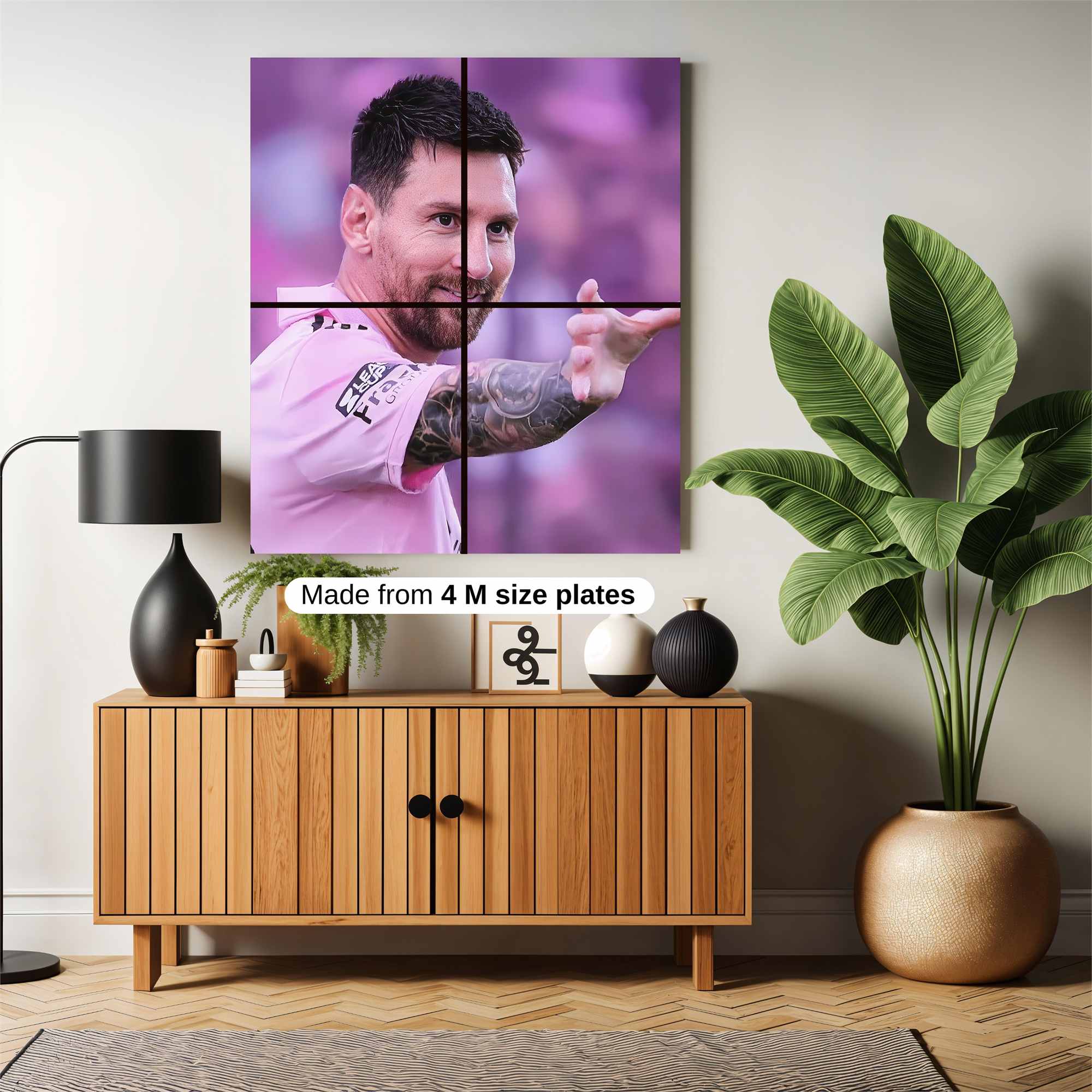 Messi Jubilant Safe Wall Magnetic / M