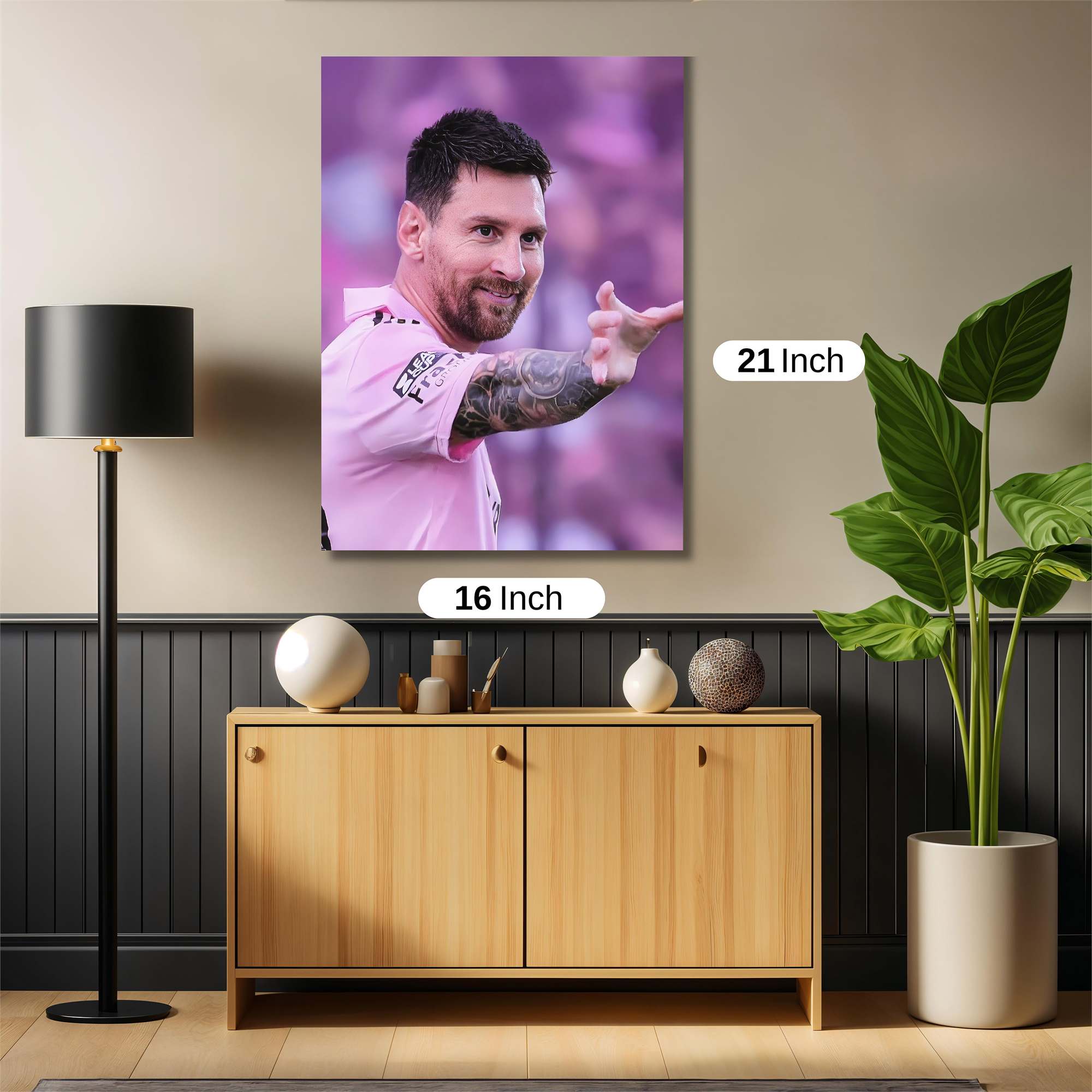Messi Jubilant Safe Wall Magnetic / M