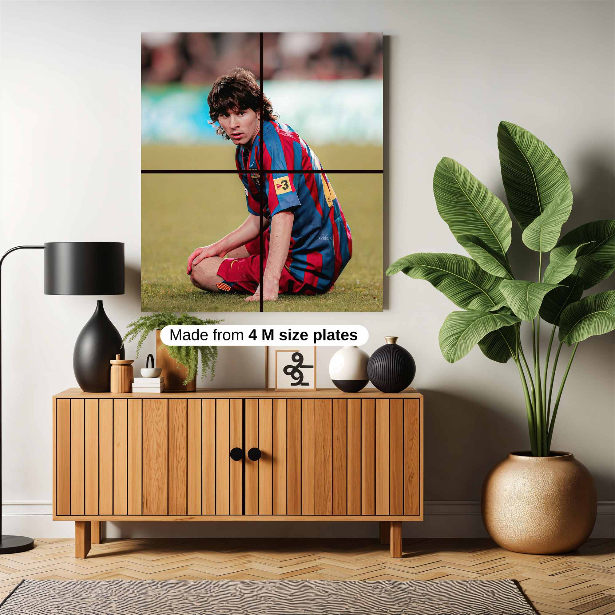 Messi Reflective Safe Wall Magnetic / M