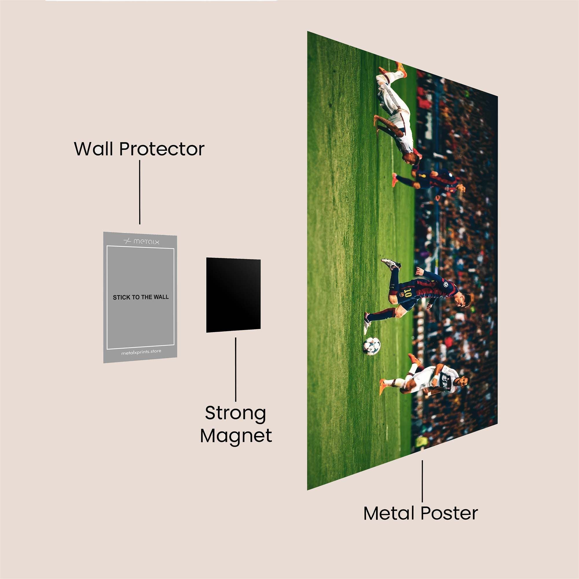 Messi Magic Safe Wall Magnetic / M
