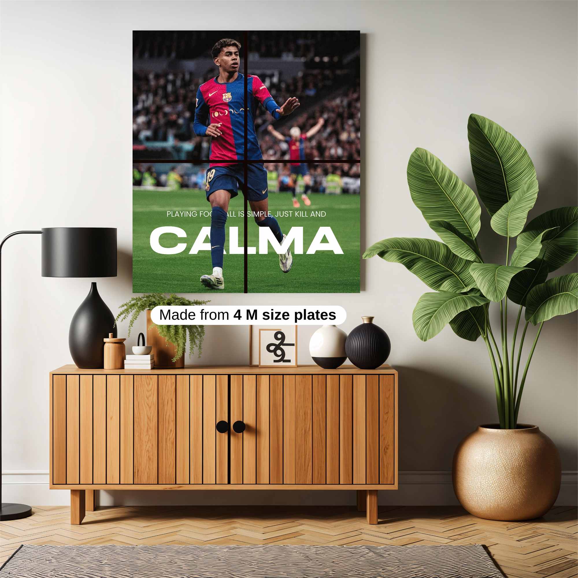 Messi Dynamic Safe Wall Magnetic / M