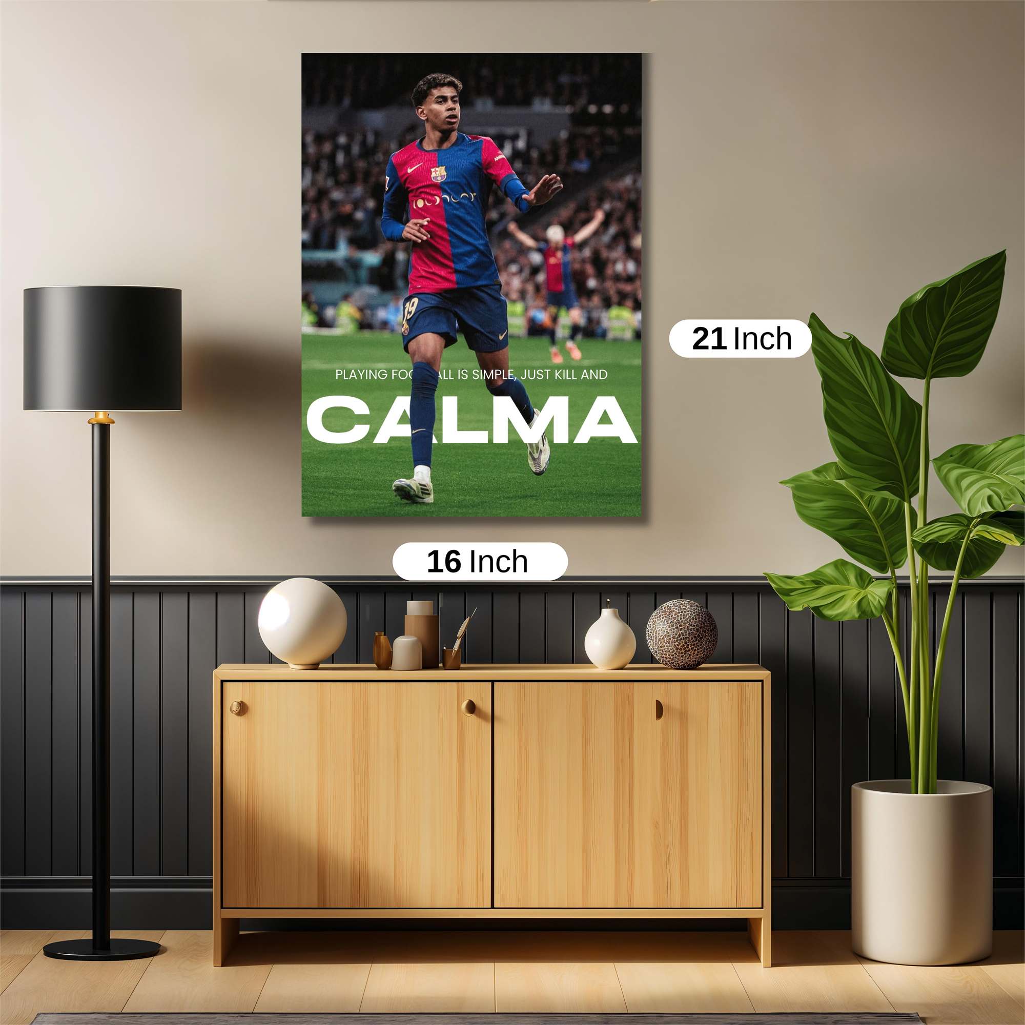 Messi Dynamic Safe Wall Magnetic / M