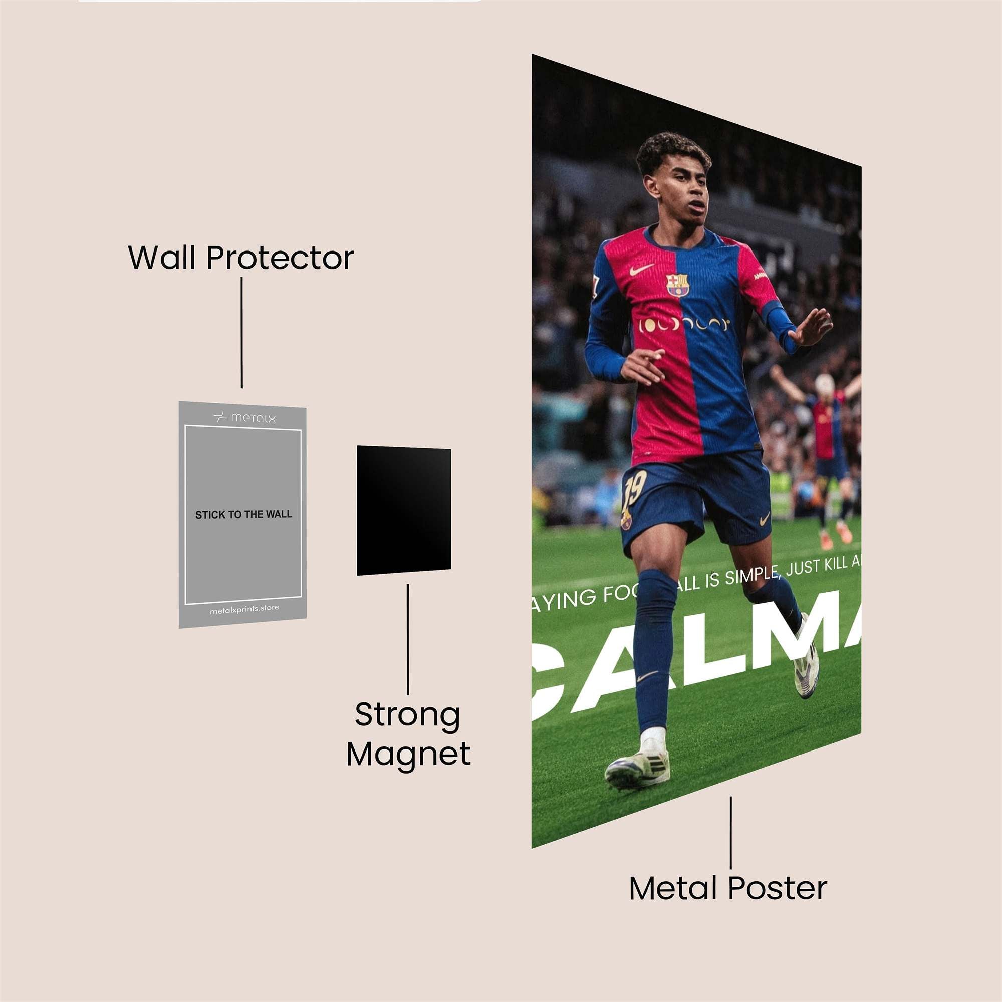 Messi Dynamic Safe Wall Magnetic / M