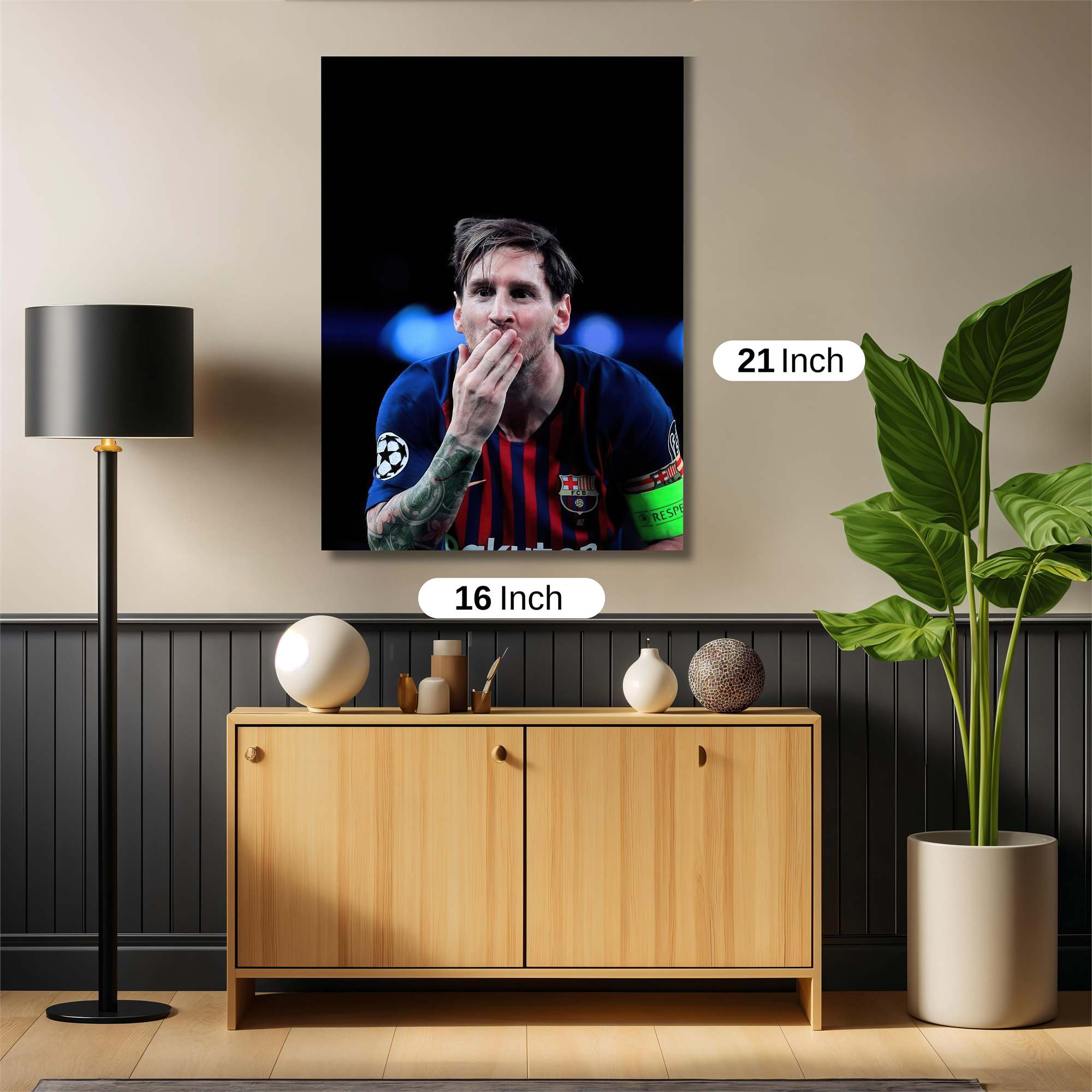 Messi Ecstasy Safe Wall Magnetic / M