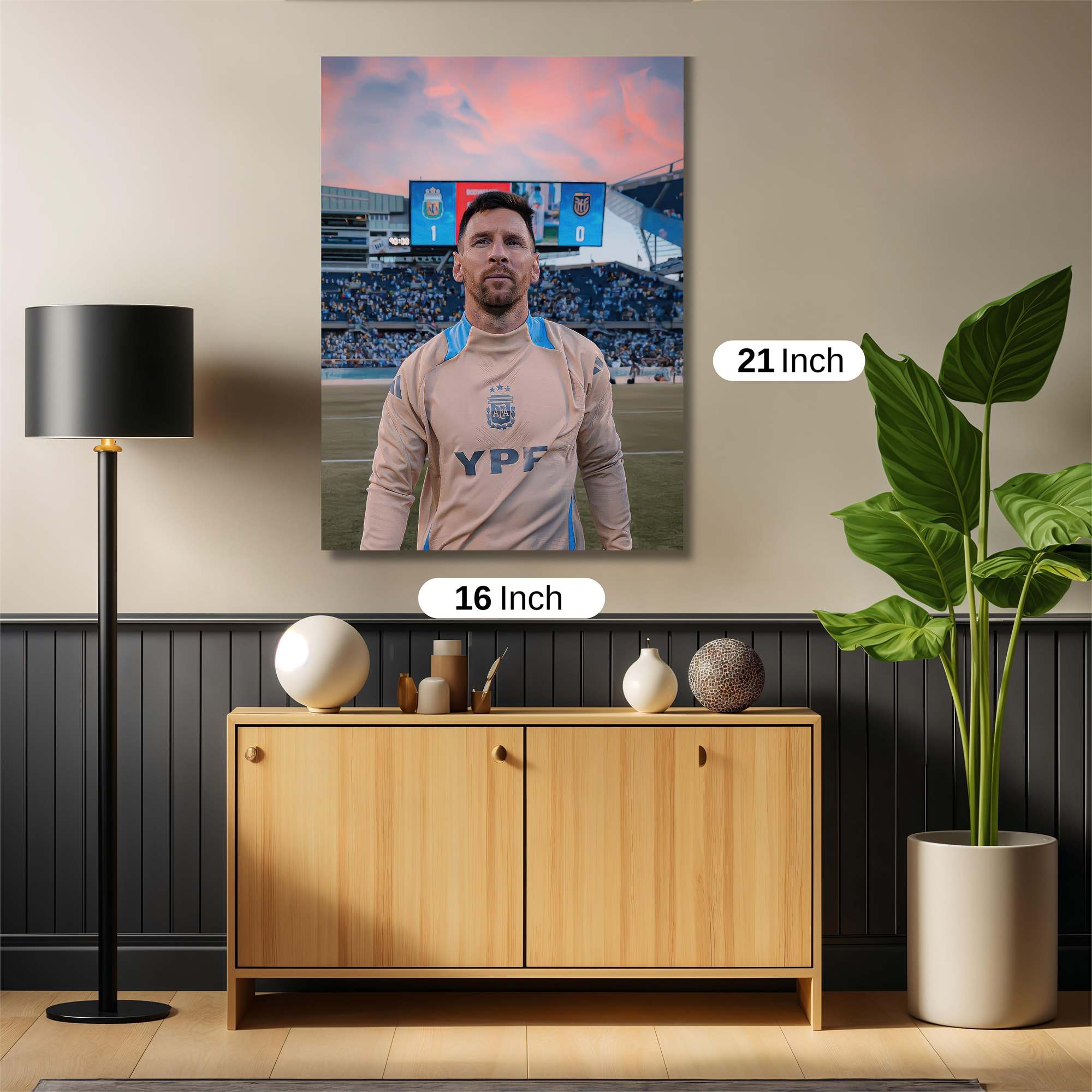 Messi Radiant Safe Wall Magnetic / M