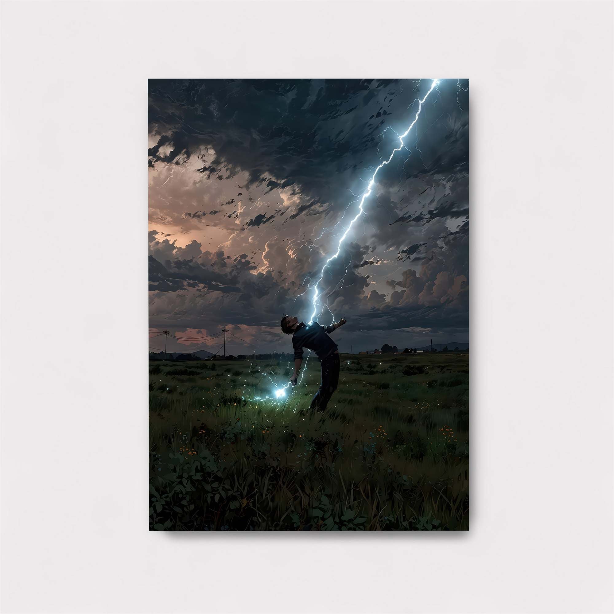 Lightning Embrace Safe Wall Magnetic / M
