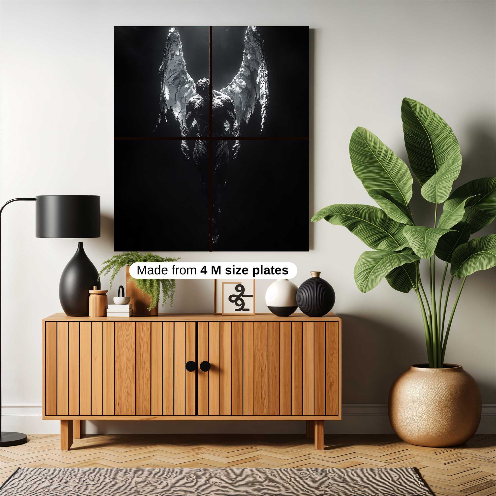 Angel Descent Safe Wall Magnetic / M