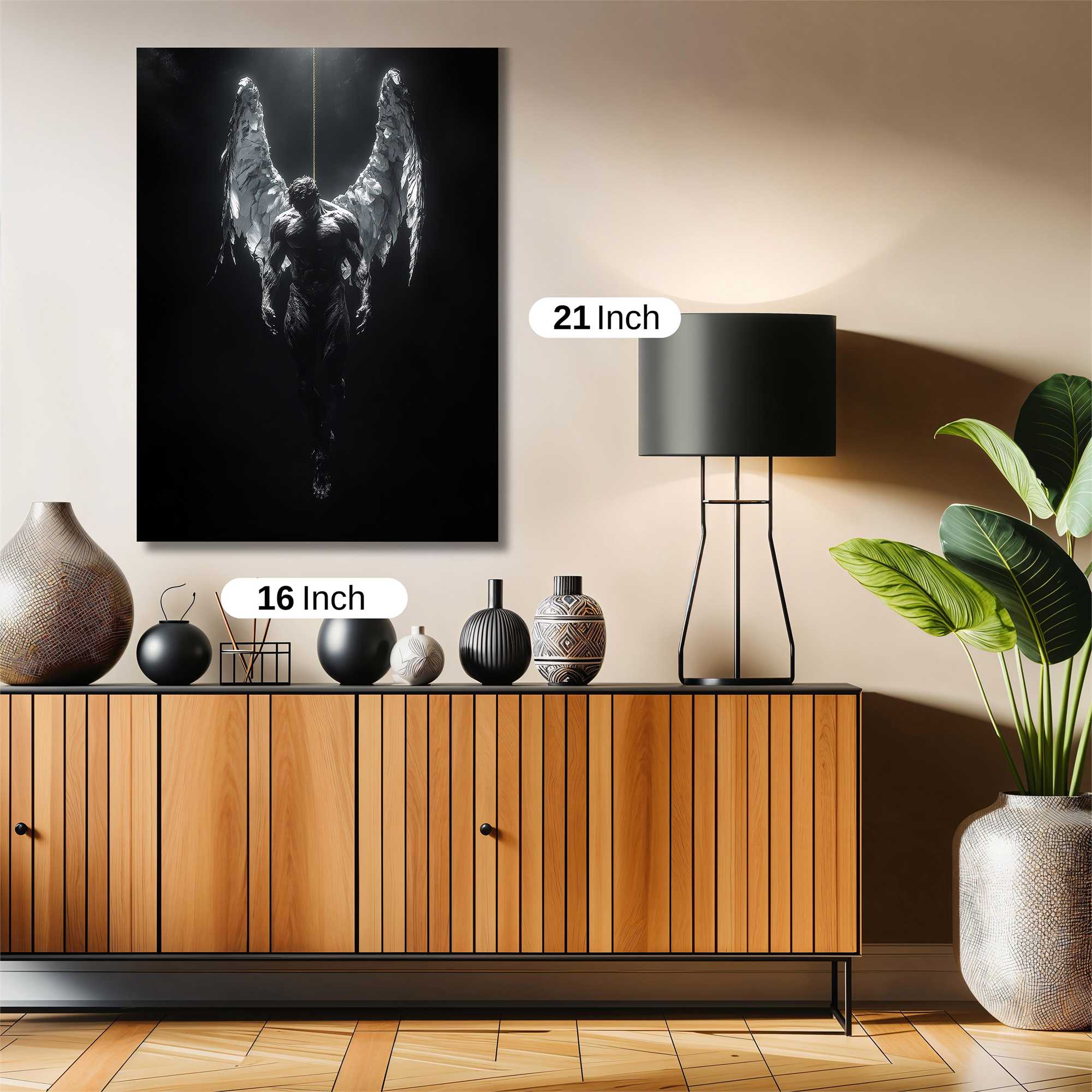 Angel Descent Safe Wall Magnetic / M