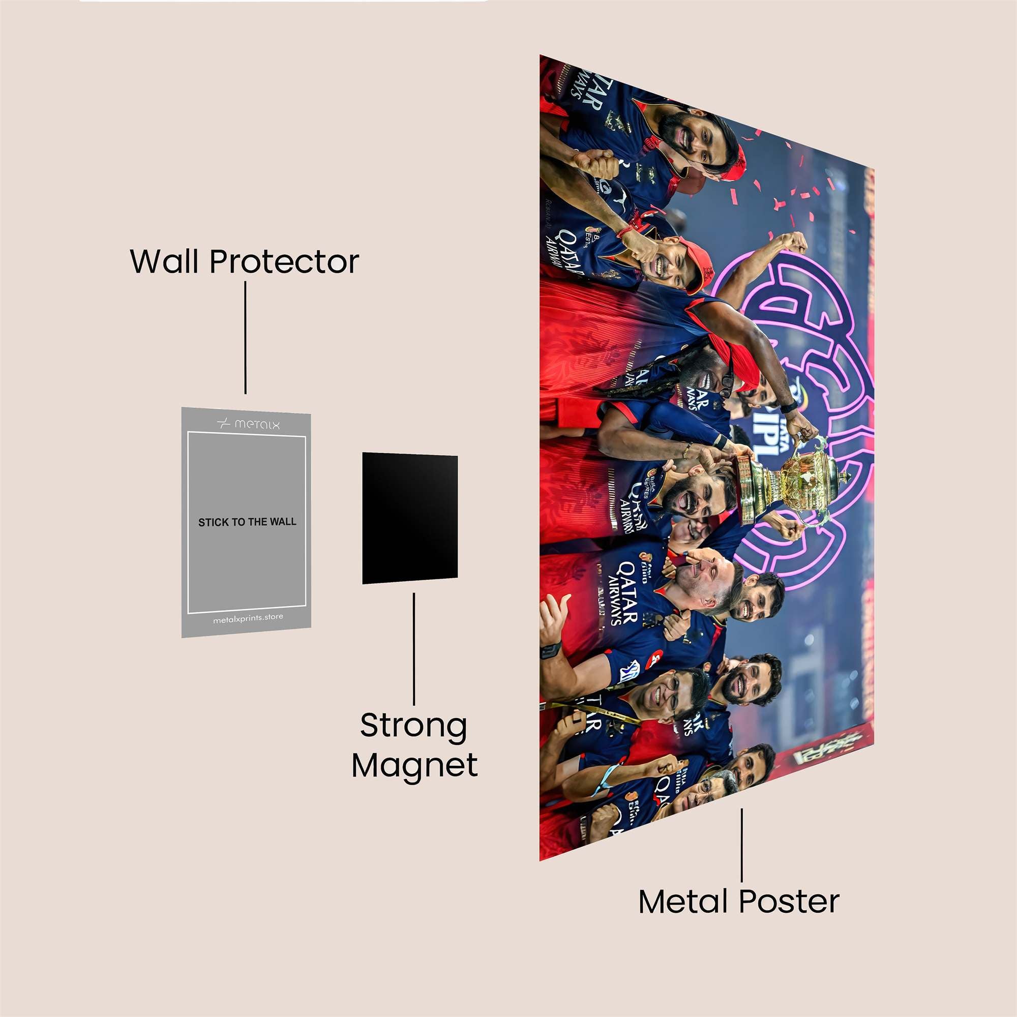 Trophy Euphoria Safe Wall Magnetic / M