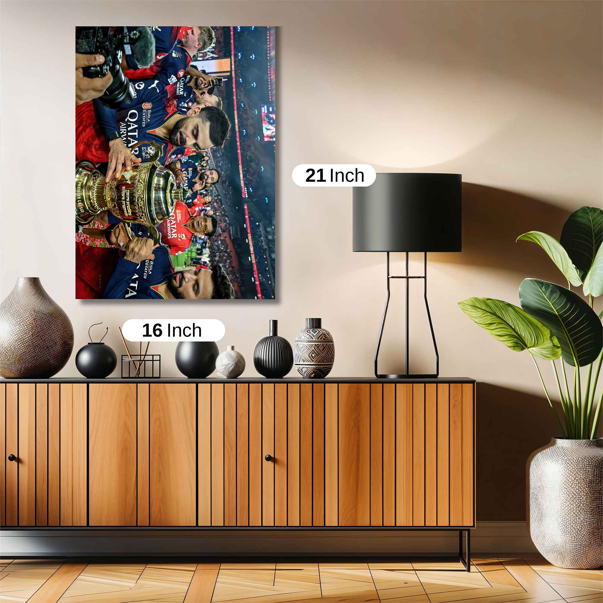 Kohli Triumphant Safe Wall Magnetic / M