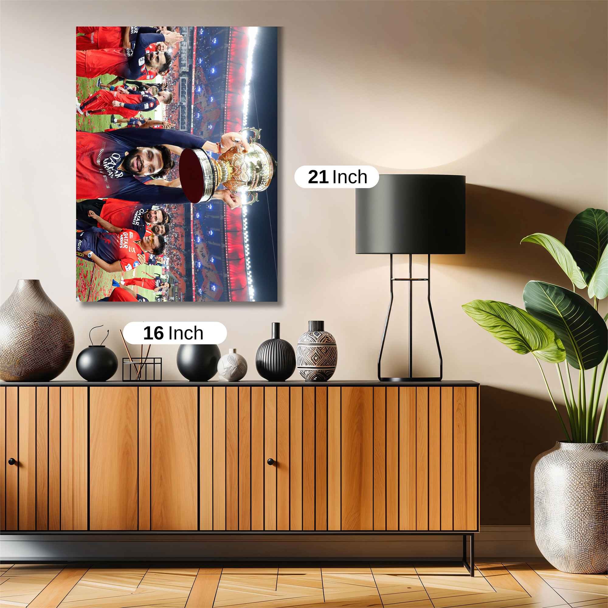 Dhoni Triumphant Safe Wall Magnetic / M