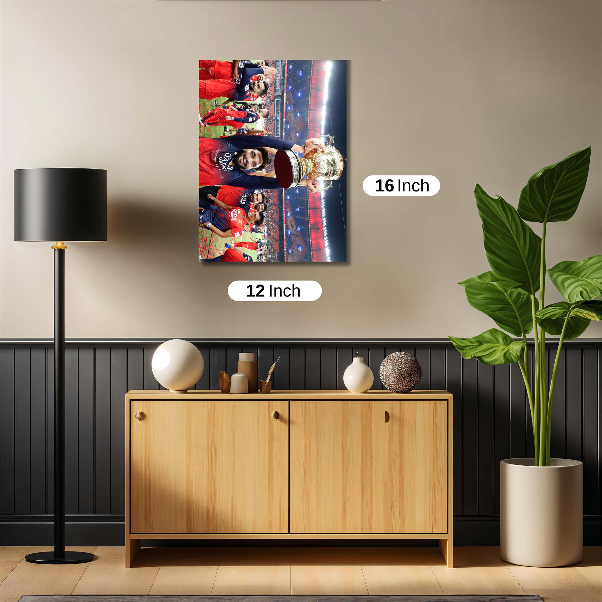 Dhoni Triumphant Safe Wall Magnetic / M