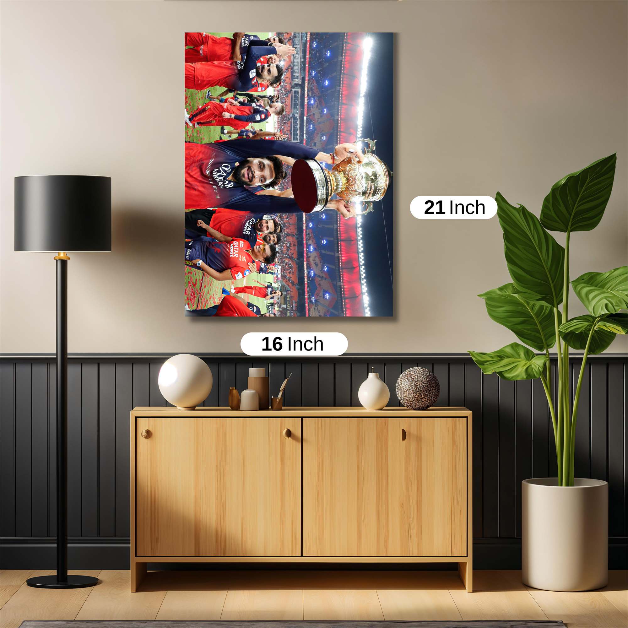 Dhoni Triumphant Safe Wall Magnetic / M