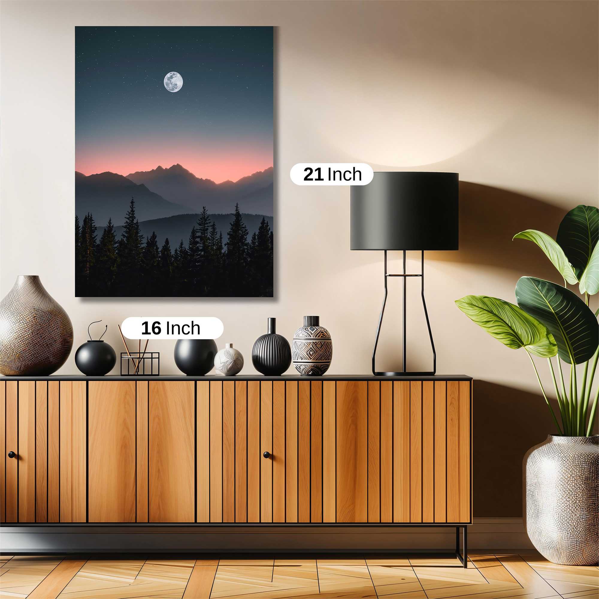 Moon Serenity Safe Wall Magnetic / M