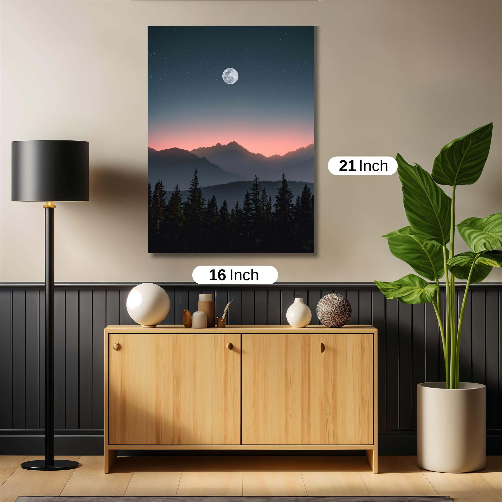 Moon Serenity Safe Wall Magnetic / M