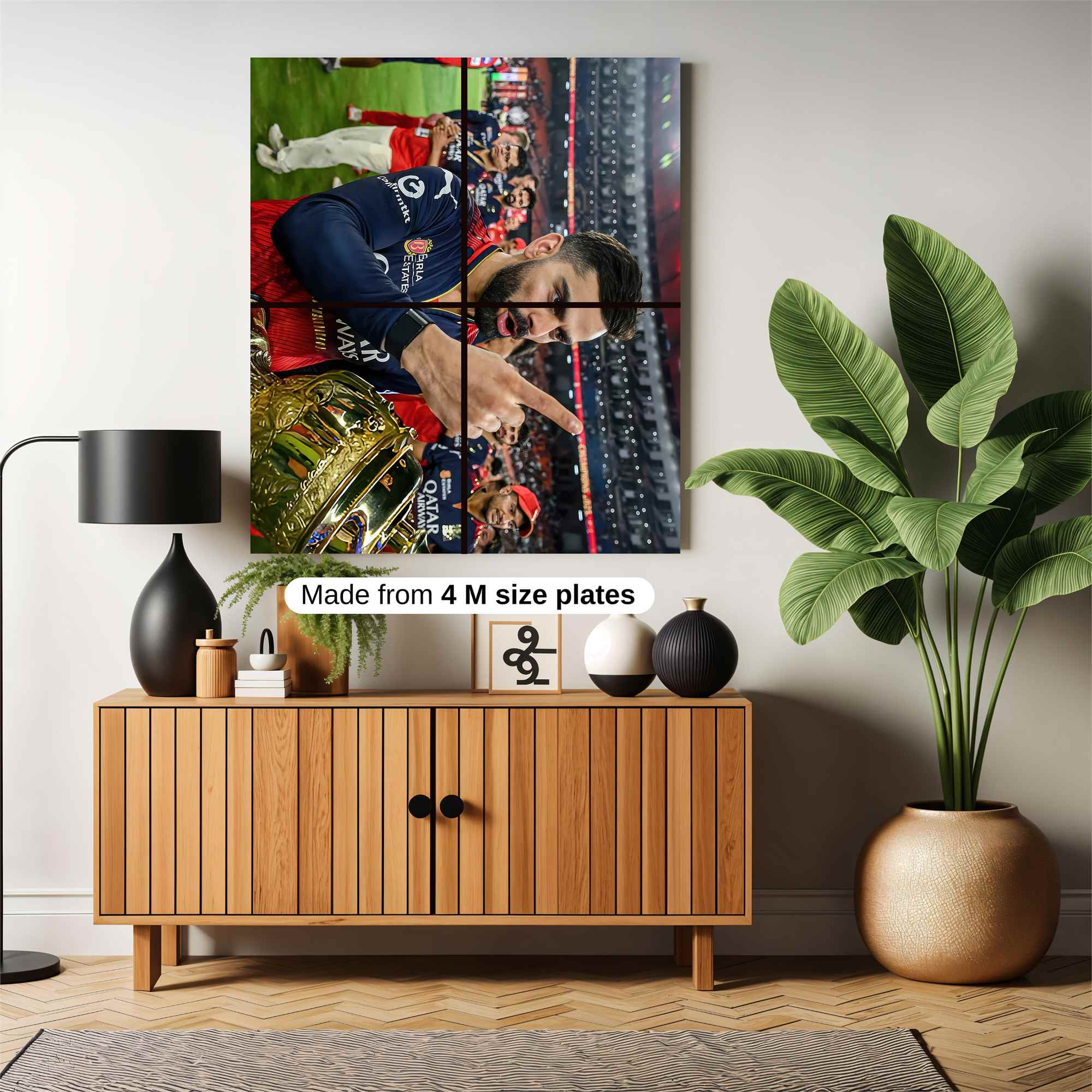 Kohli Triumphant Safe Wall Magnetic / M