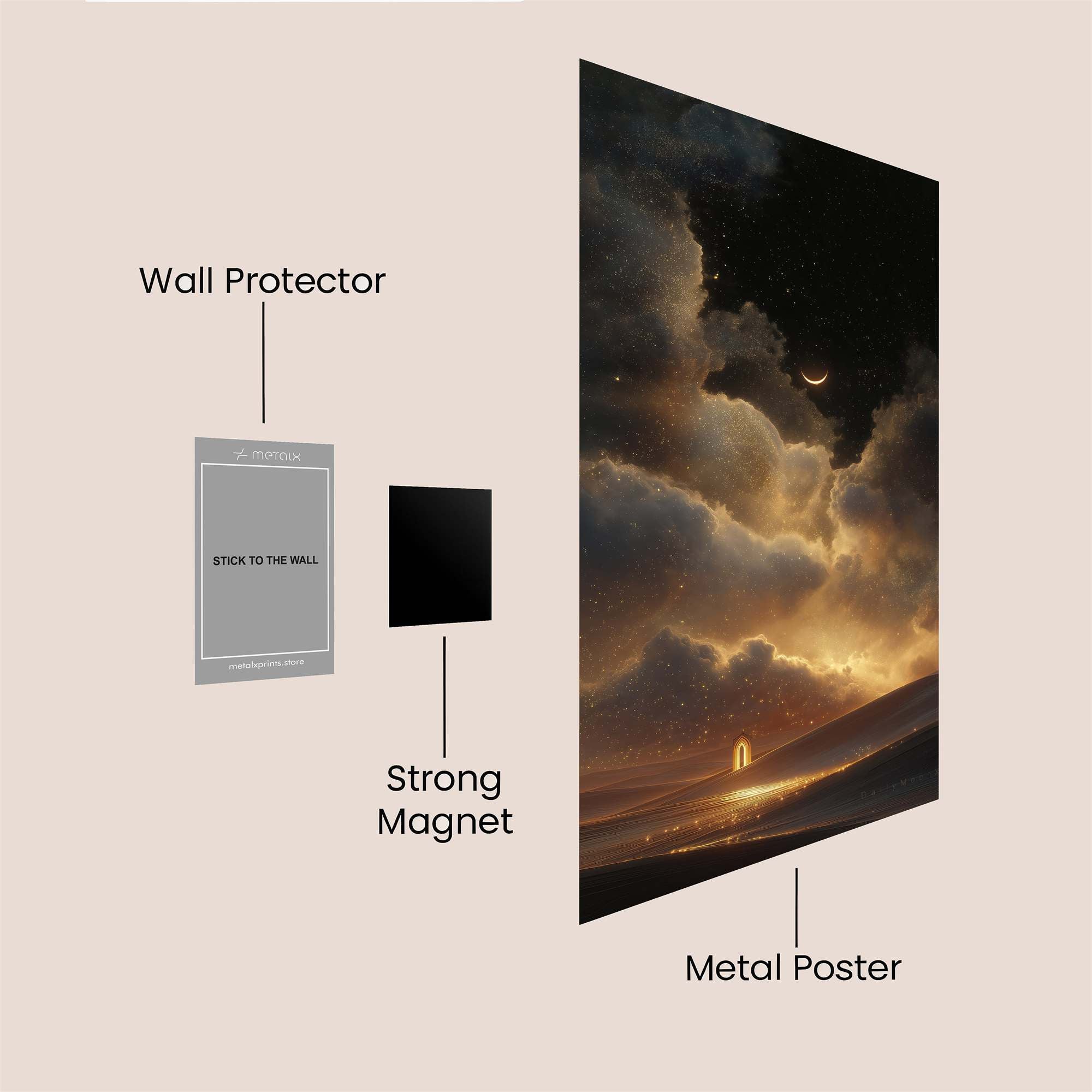 Portal Enigma Safe Wall Magnetic / M