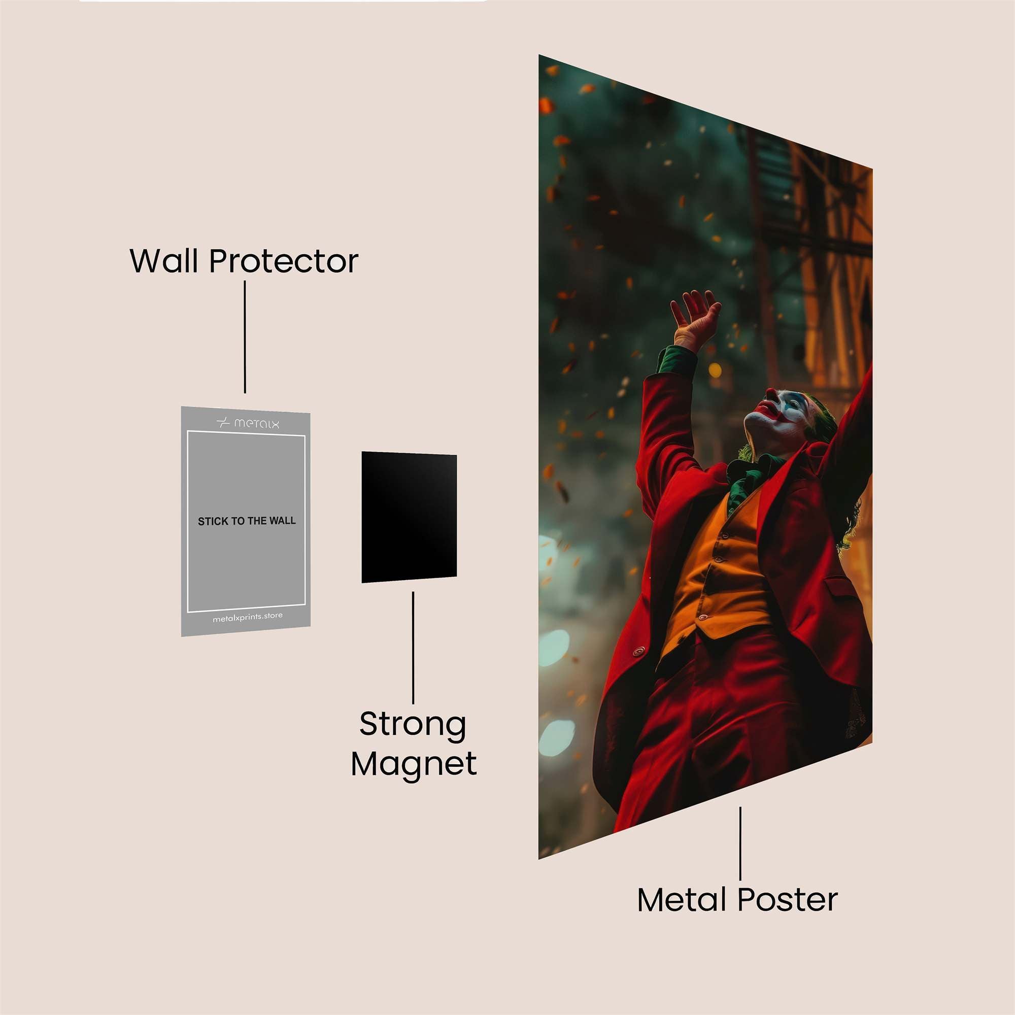 Joker Euphoria Safe Wall Magnetic / M