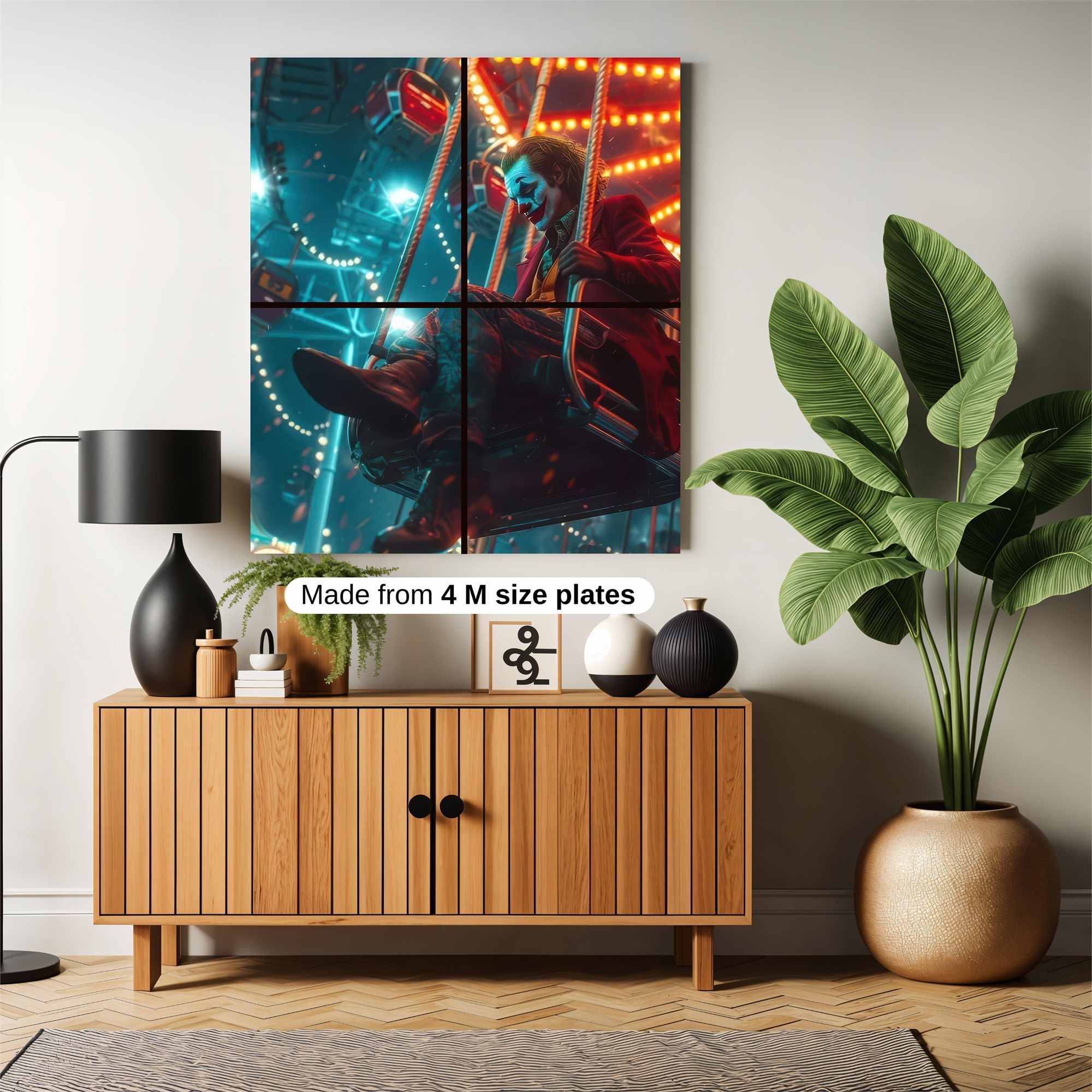 Joker Whimsy Safe Wall Magnetic / M