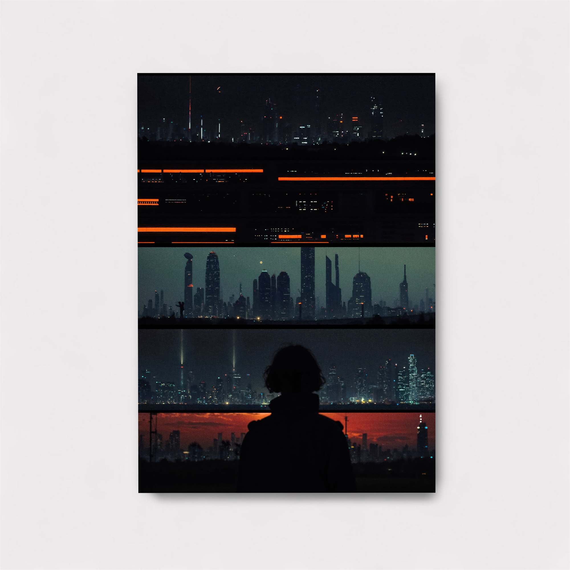 Cityscape Enigma Safe Wall Magnetic / M