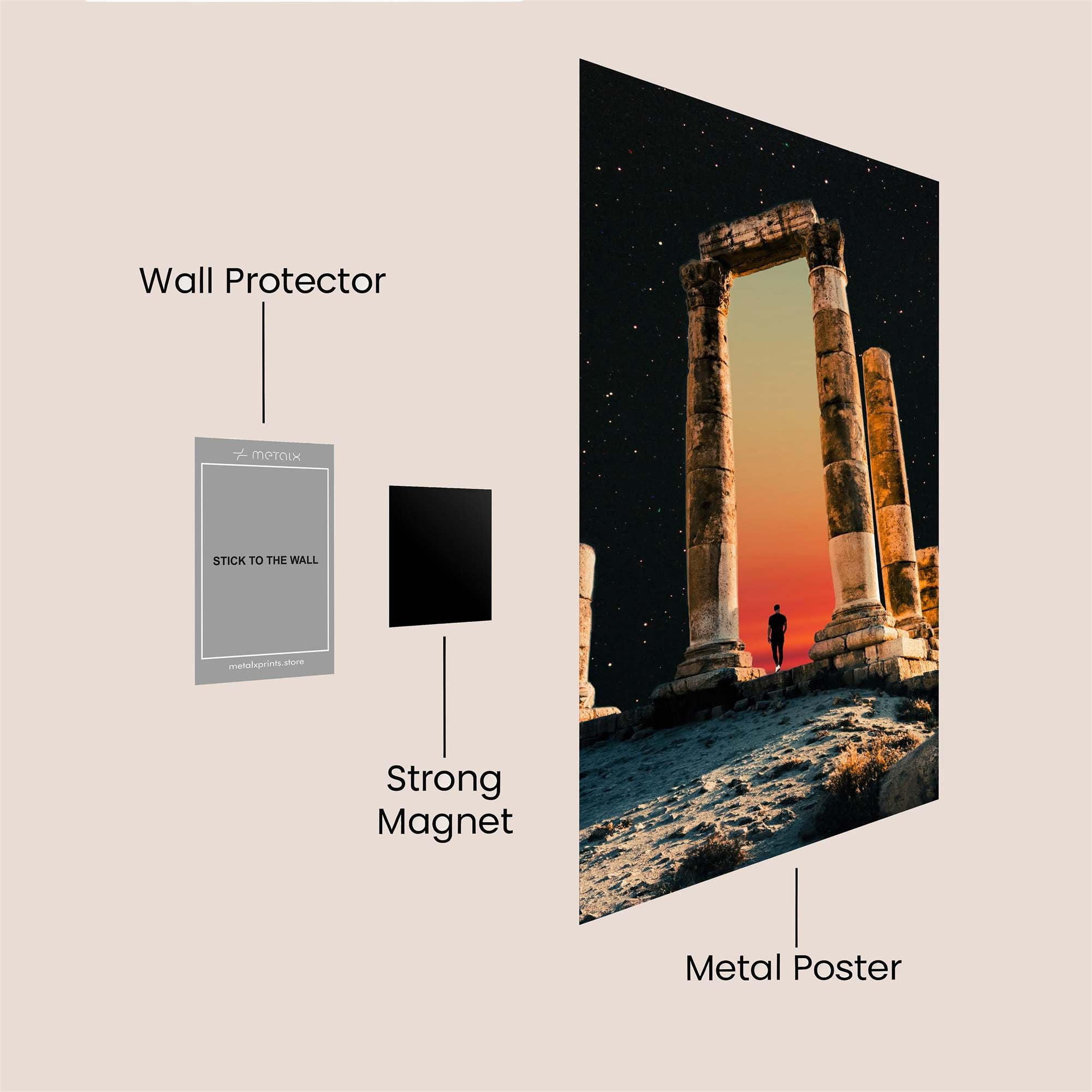 Palmyra Dream Safe Wall Magnetic / M