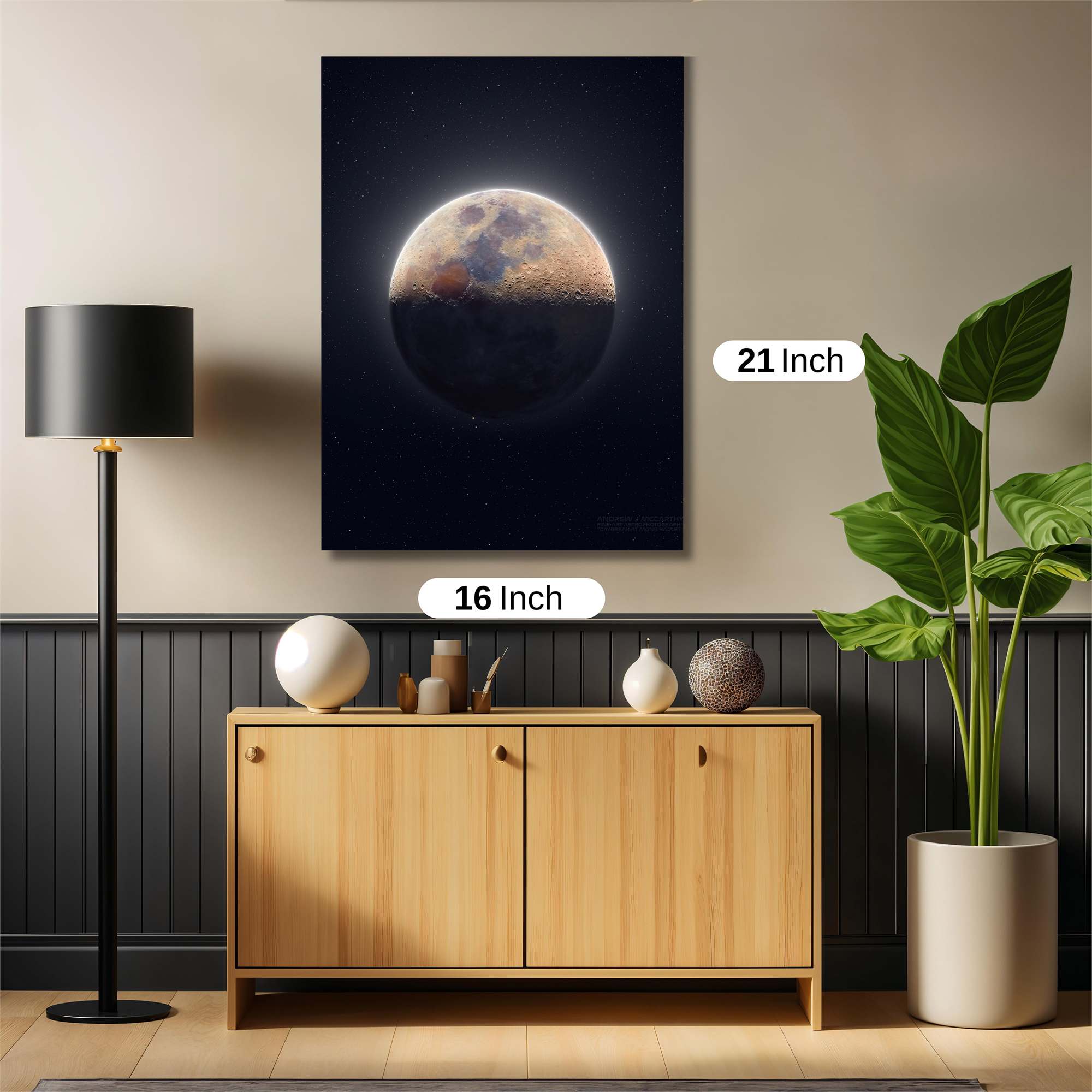 Moon Serenity Safe Wall Magnetic / M
