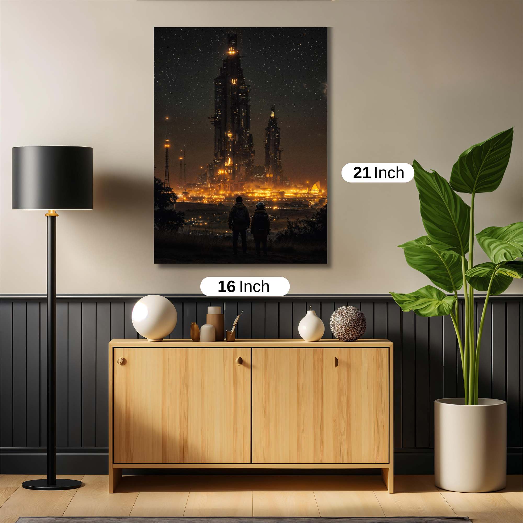 Metropolis Dreamscape Safe Wall Magnetic / M