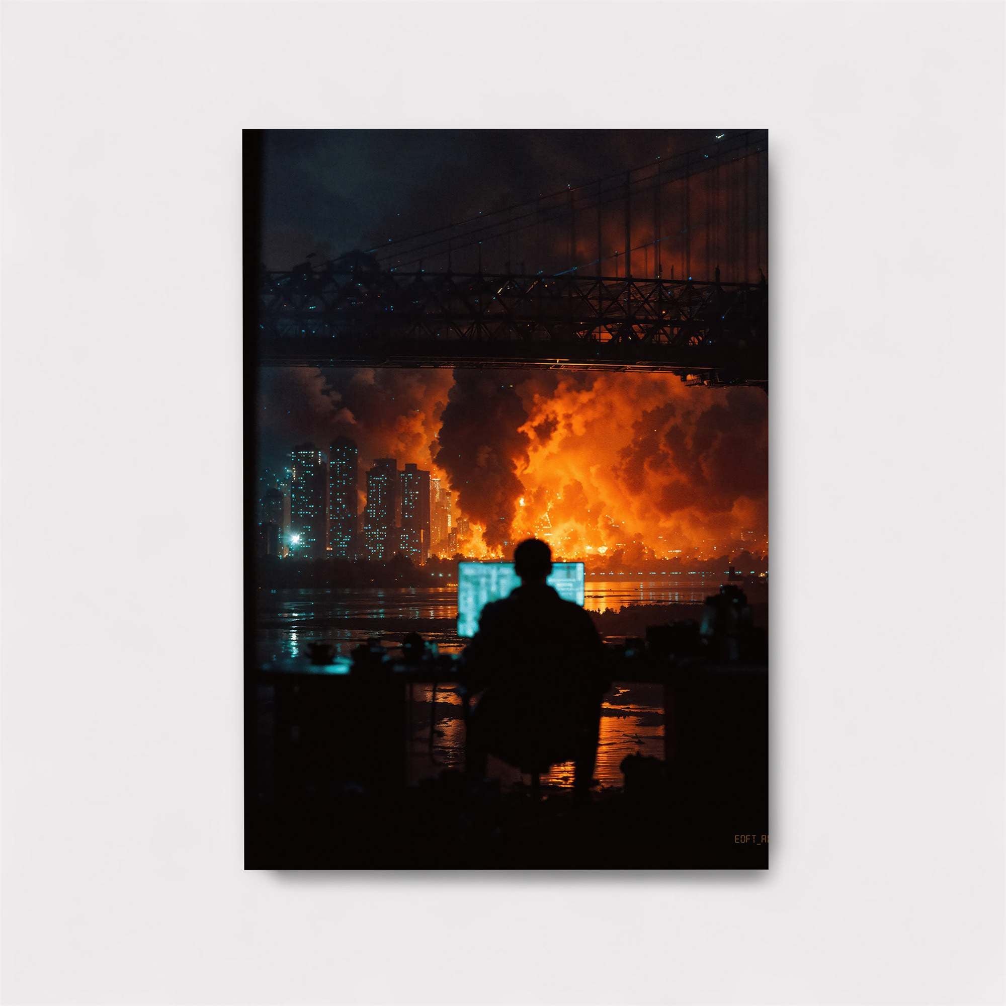 Inferno Watch Safe Wall Magnetic / M