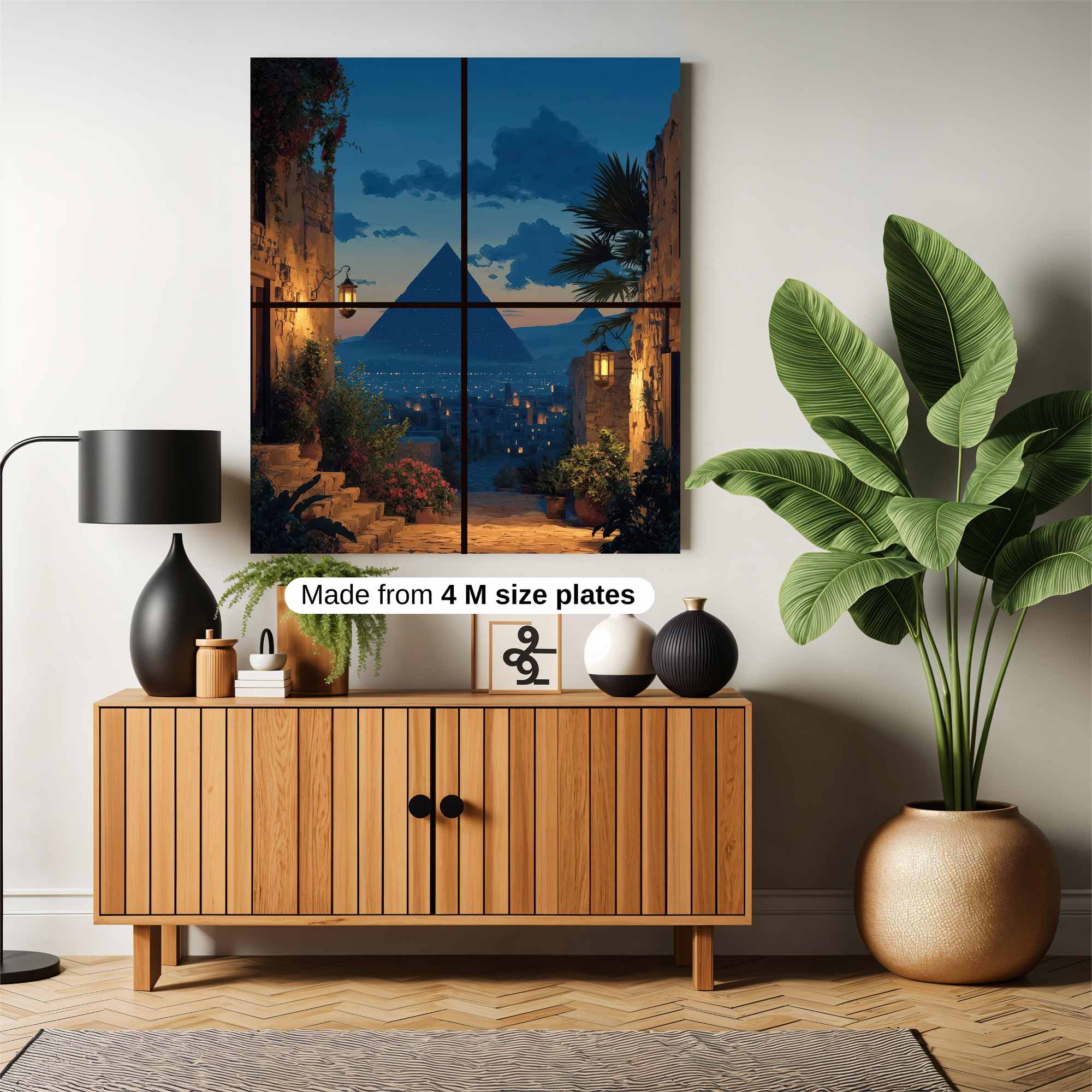 Pyramid Serenity Safe Wall Magnetic / M