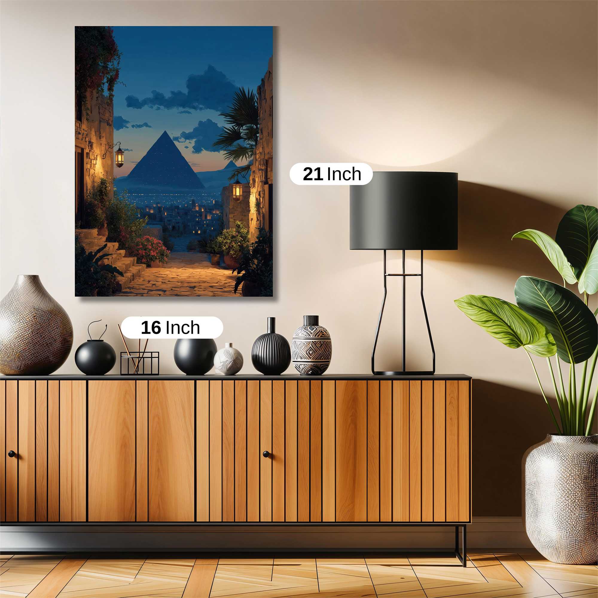 Pyramid Serenity Safe Wall Magnetic / M