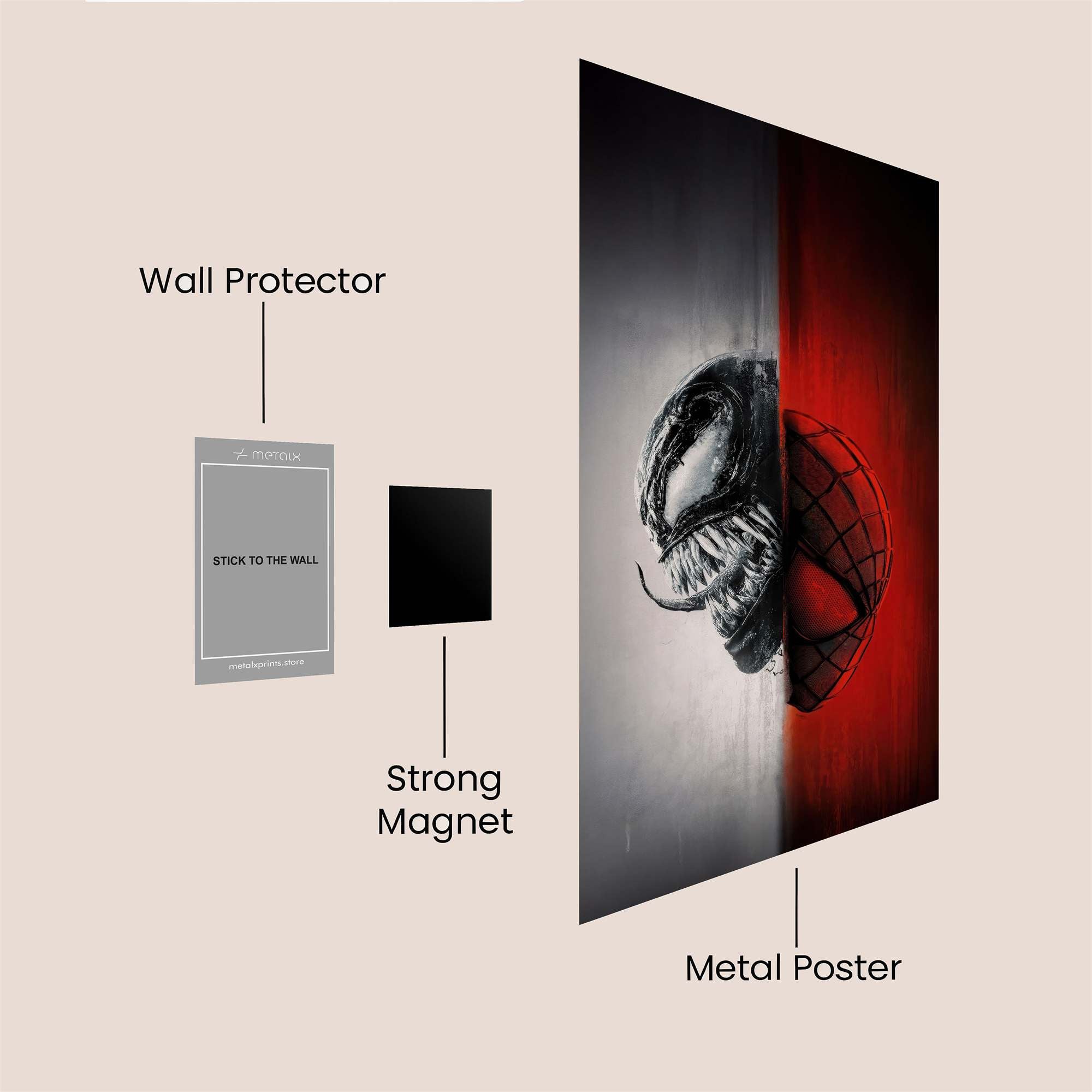 VenomRival Safe Wall Magnetic / M