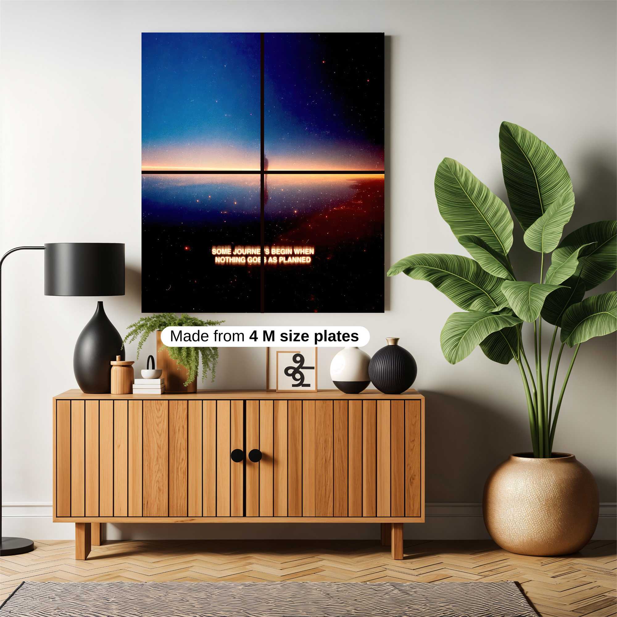 Journey Begins Safe Wall Magnetic / M