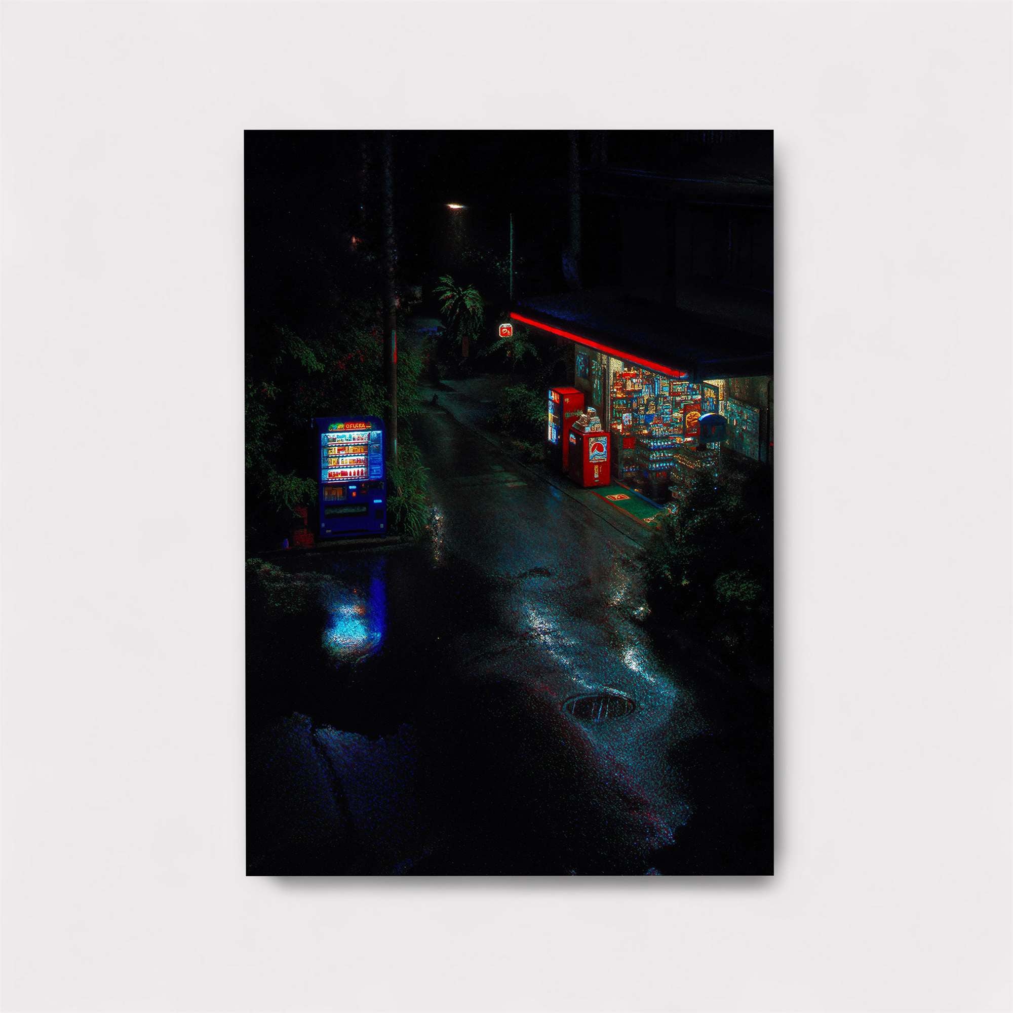 Night Rain Safe Wall Magnetic / M