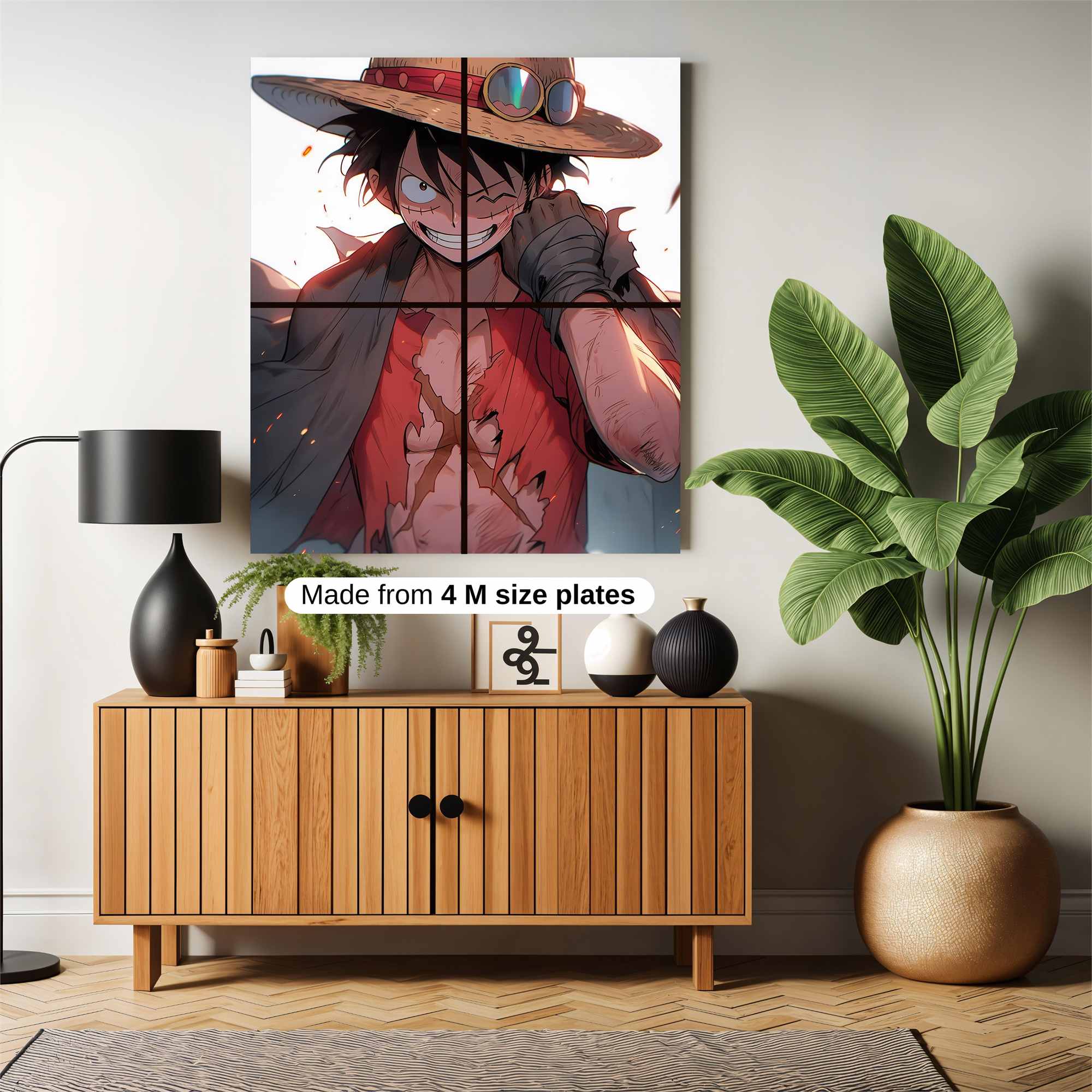 Luffy Radiant Safe Wall Magnetic / M