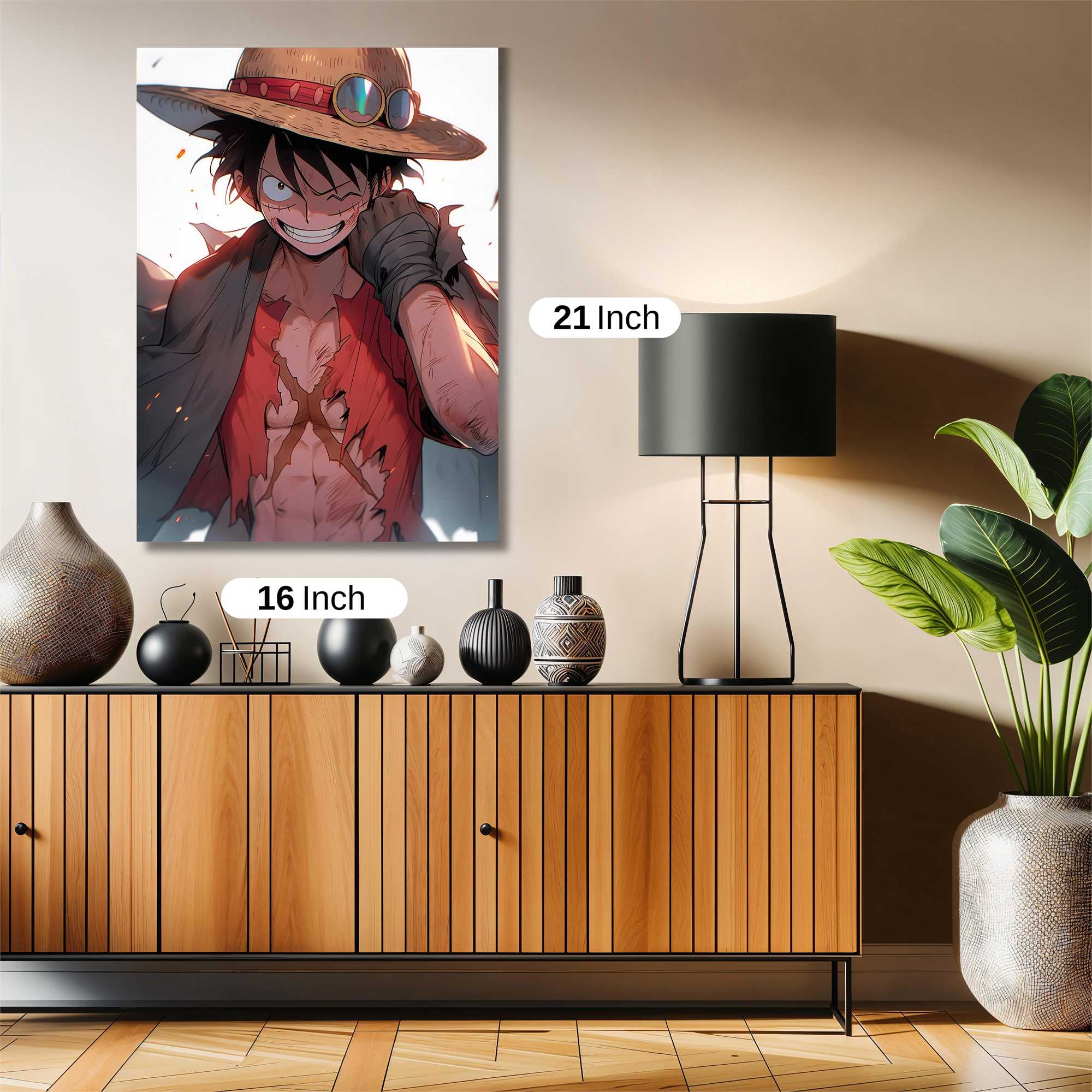 Luffy Radiant Safe Wall Magnetic / M