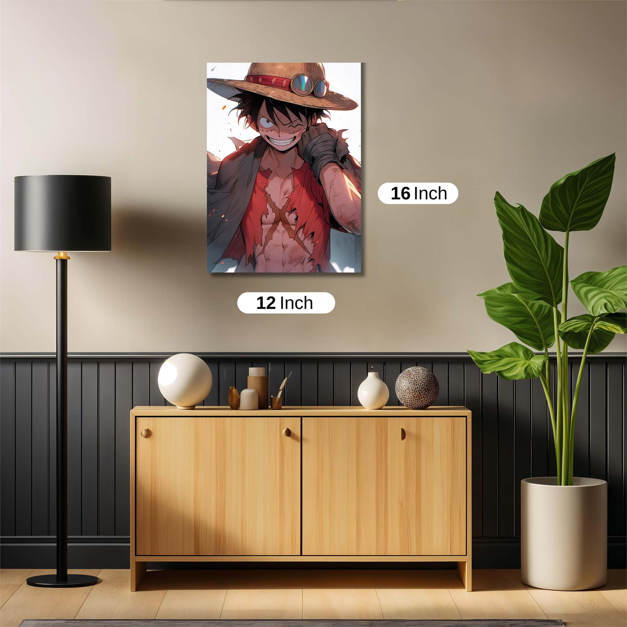 Luffy Radiant Safe Wall Magnetic / M