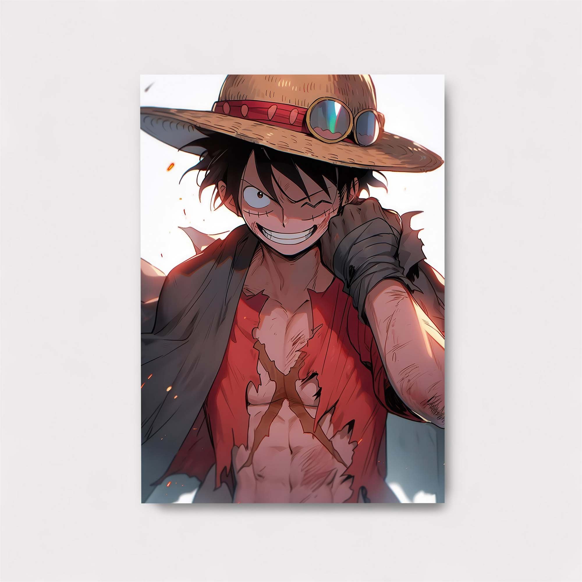 Luffy Radiant Safe Wall Magnetic / M